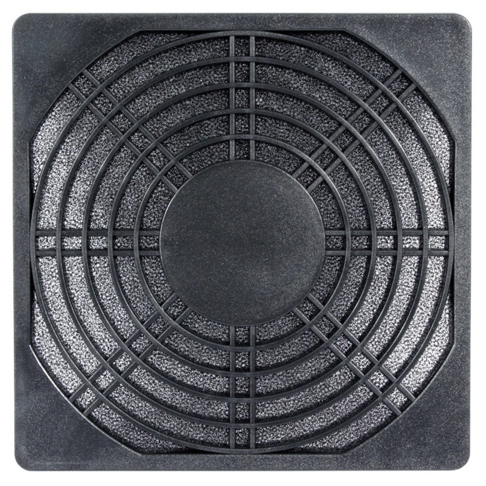 Computer-Kühler Cooltek Gitter 80 Filter PC-Lüftergitter mit Filter Schwarz (B x H) 80