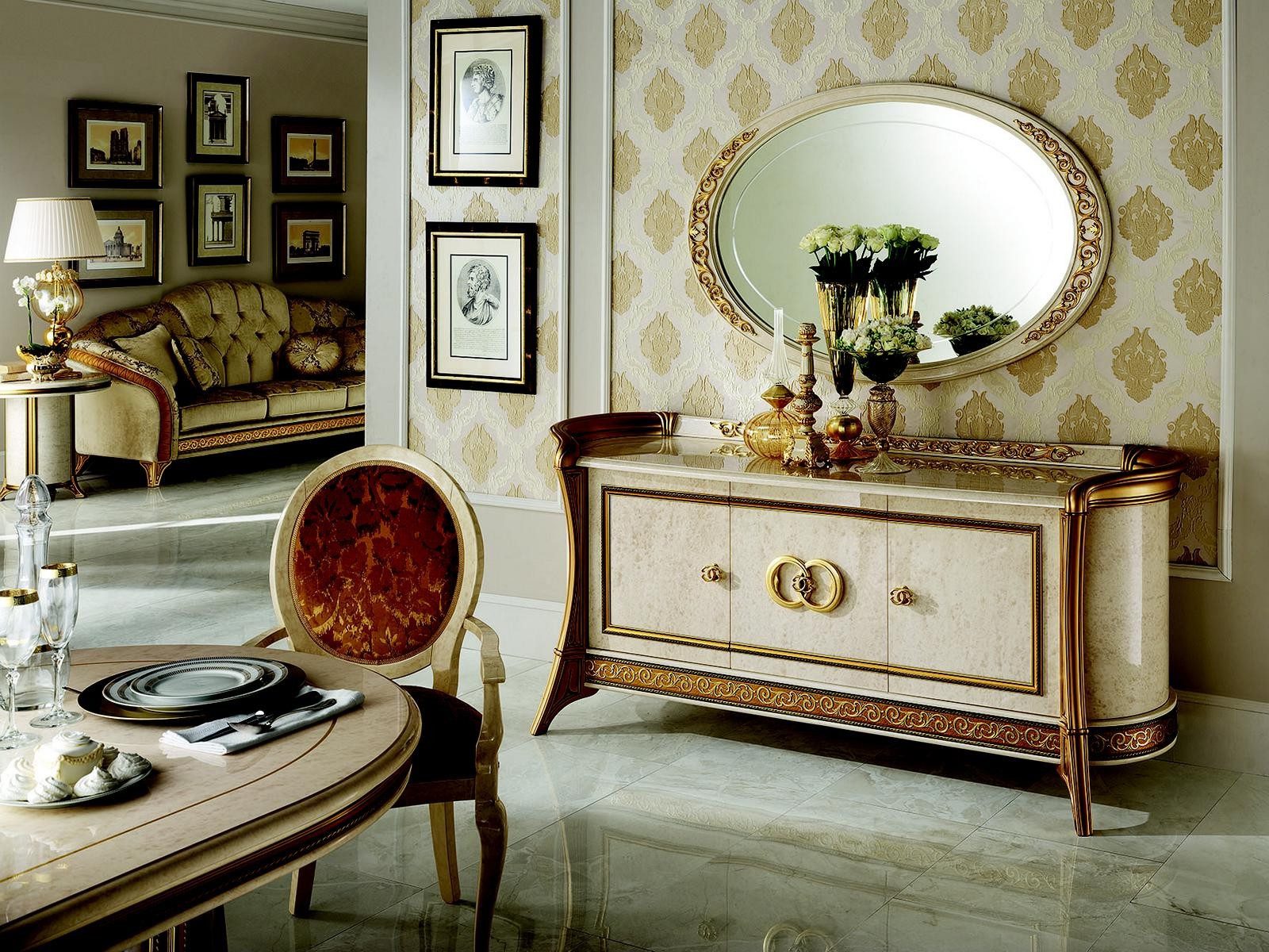 Xlmoebel Kommode Edle Designer Möbel für klassisches Wohnzimmer aus Italien (1 St), Made in Europa