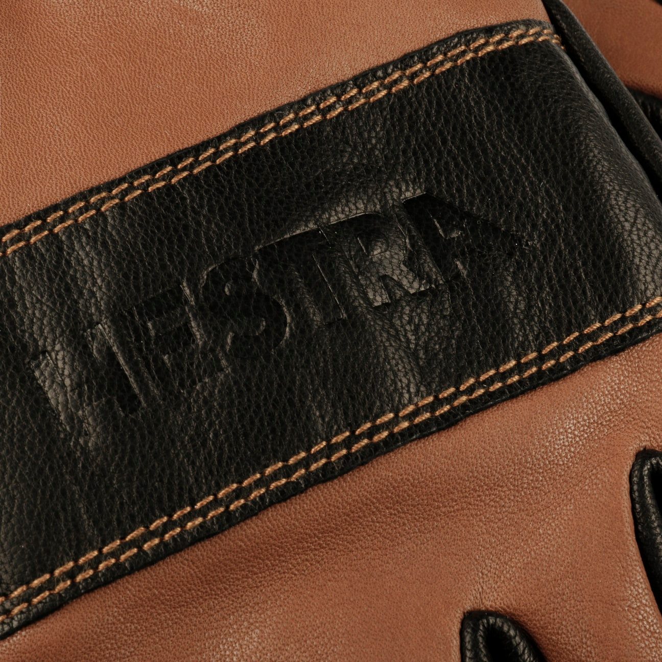 Hestra Lederhandschuhe (1-St) Fingerhandschuhe mit Futter, Made in the EU