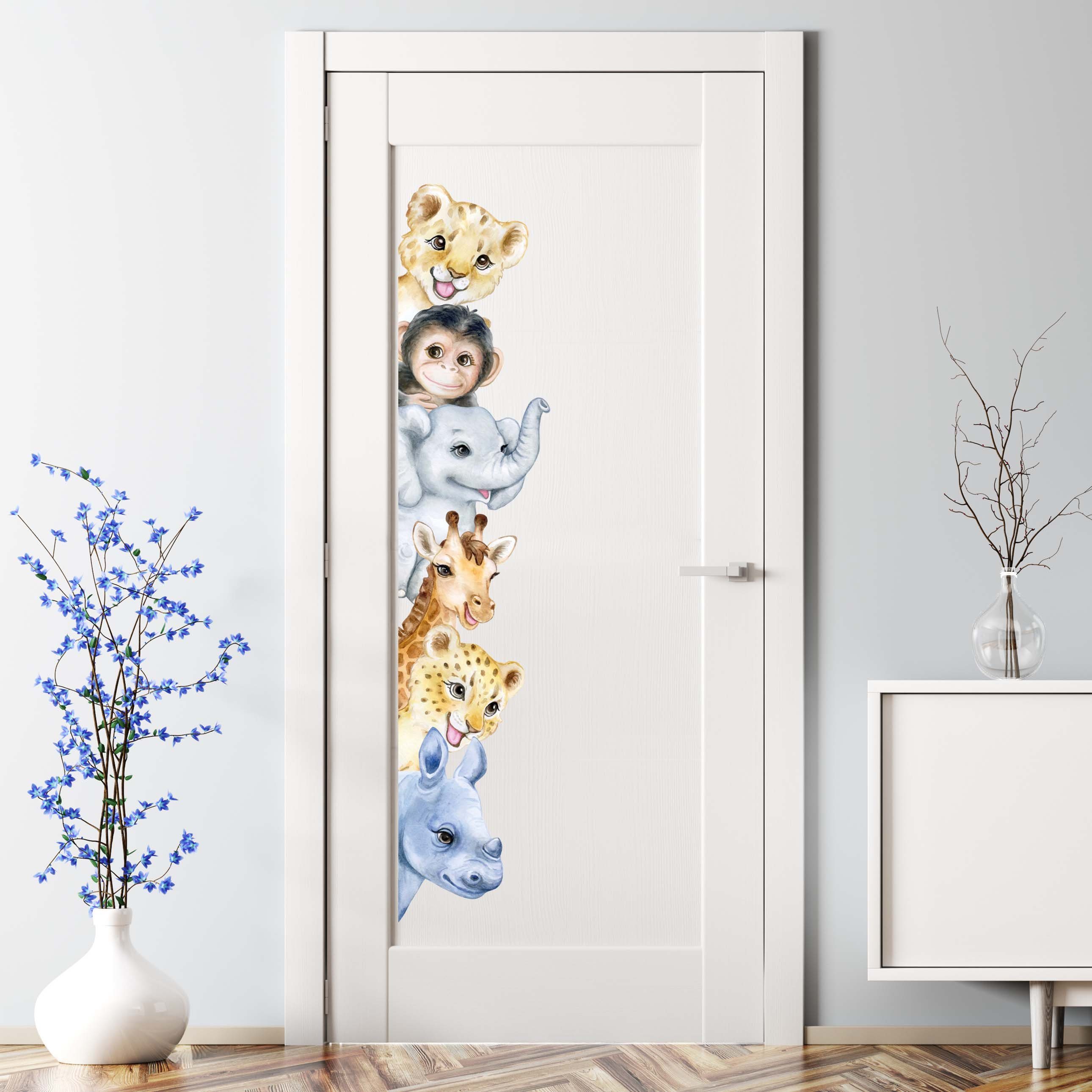 WANDKIND Wandtattoo Türaufkleber Kinderzimmer (Türsticker), Wieder ablösbar