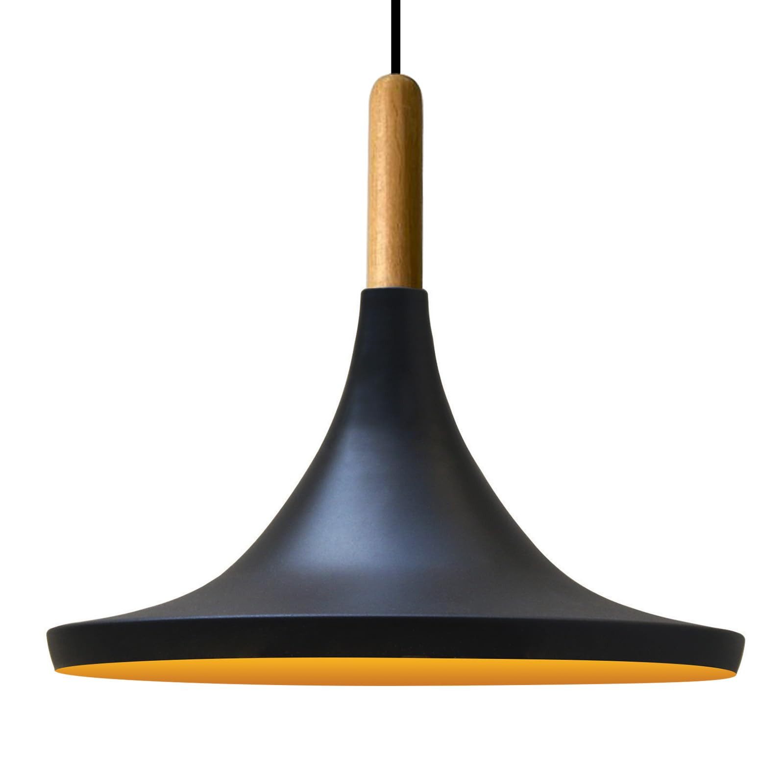 Bamyum Pendelleuchte Bamyum Genisy Pendelleuchte 31 cm Metall E27 Moderne Lampe, ohne Leuchtmittel