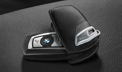BMW Schlüsselanhänger BMW Schlüsseletui Basic Line schwarz (1-tlg)