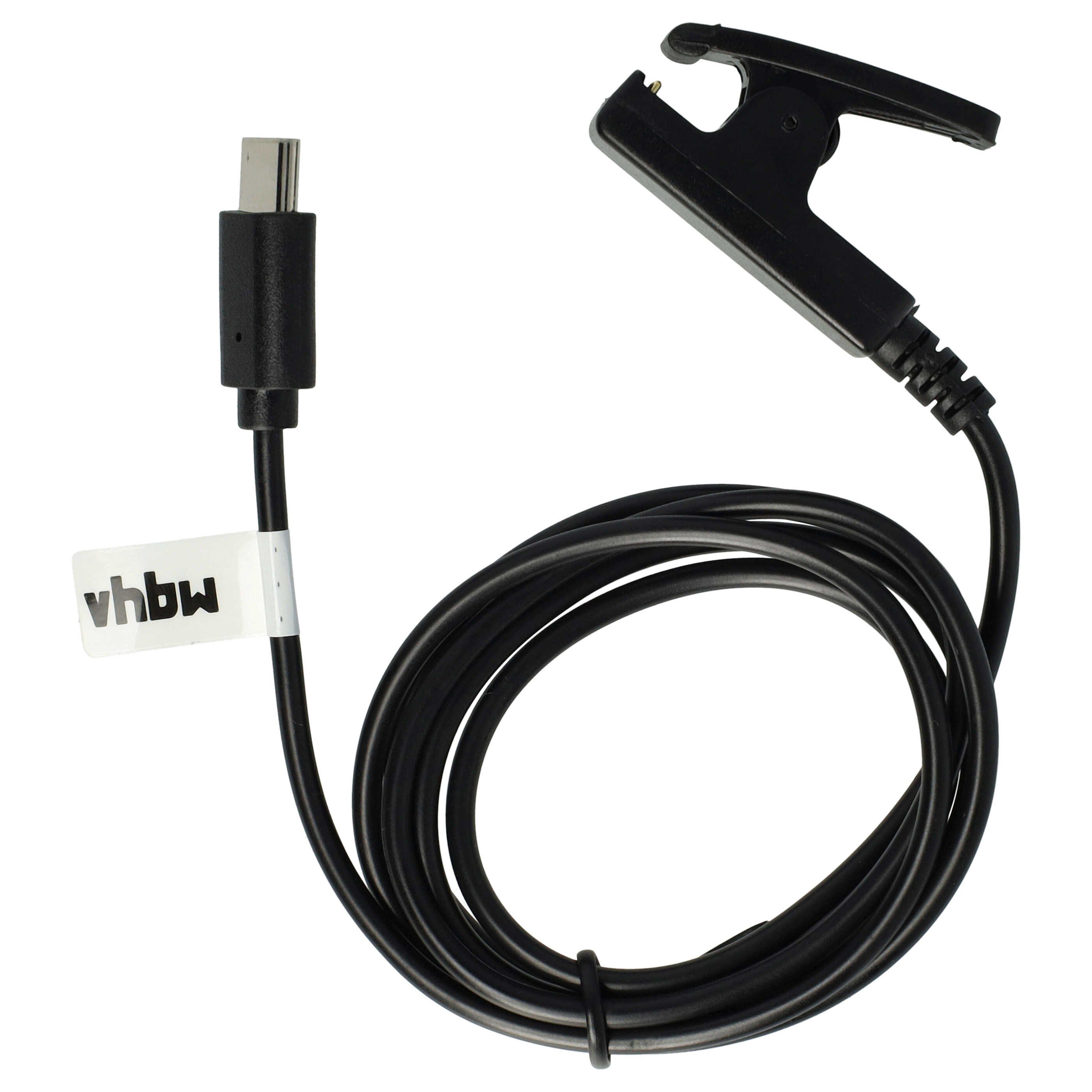 vhbw USB Ladekabel passend für Garmin Lily Classic Edition 010-02384-B2 Sma Smartwatch-Ladekabel, (100.0 cm)
