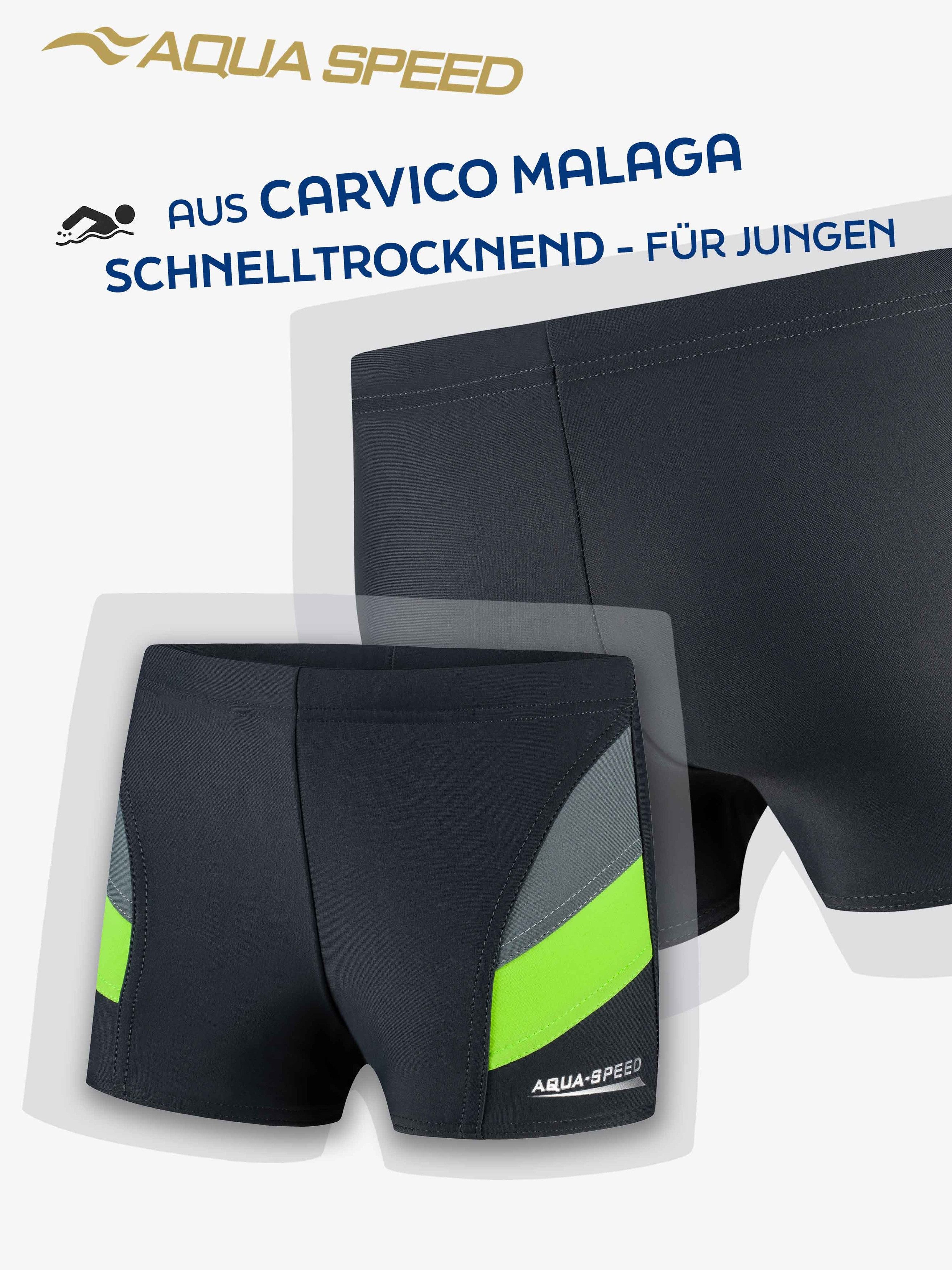 Aqua Speed Badehose Enganliegende Badepants 140 cm Perfekter Sitz & UV-beständig (Hohe Elastizität sorgt für perfekte Anpassung an jede Körperform) Dehnbares, langlebiges Gewebe für aktive Schwimmer & Sportler