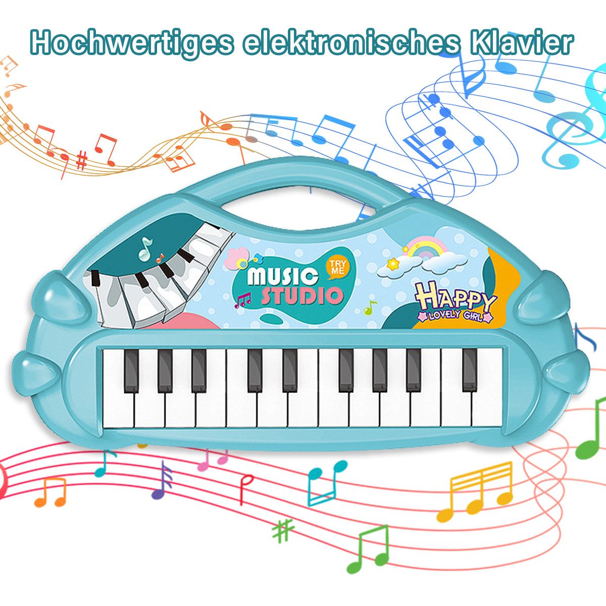 ZEUOPQ Spielzeug-Musikinstrument Tisch-Keyboard mit 13 Tasten günstig online kaufen