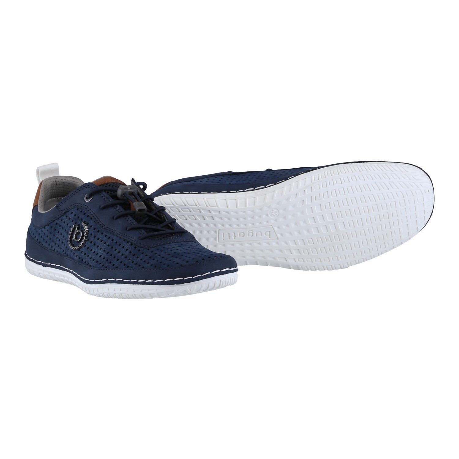 bugatti Bimini 2024 (Logo) dunkelblau Herren Sneaker günstig online kaufen