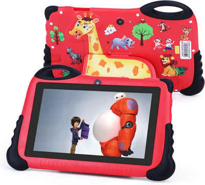 C idea 2024 für Jungen Mädchen Kinder 1st Generation Kleinkind Tablet (7", 32 GB, Andriod 13, hd 1024 * 600 Bildschirm Display, Iwawa vorinstalliert, Lern)
