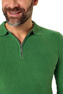 Franco Bettoni Polokragenpullover aus reiner, hautsympathischer Baumwolle