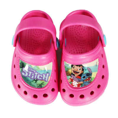 Disney Disney Lilo und Stitch Mädchen Kinder Clogs Badeschuhe Clog Gr. 22 bis 33