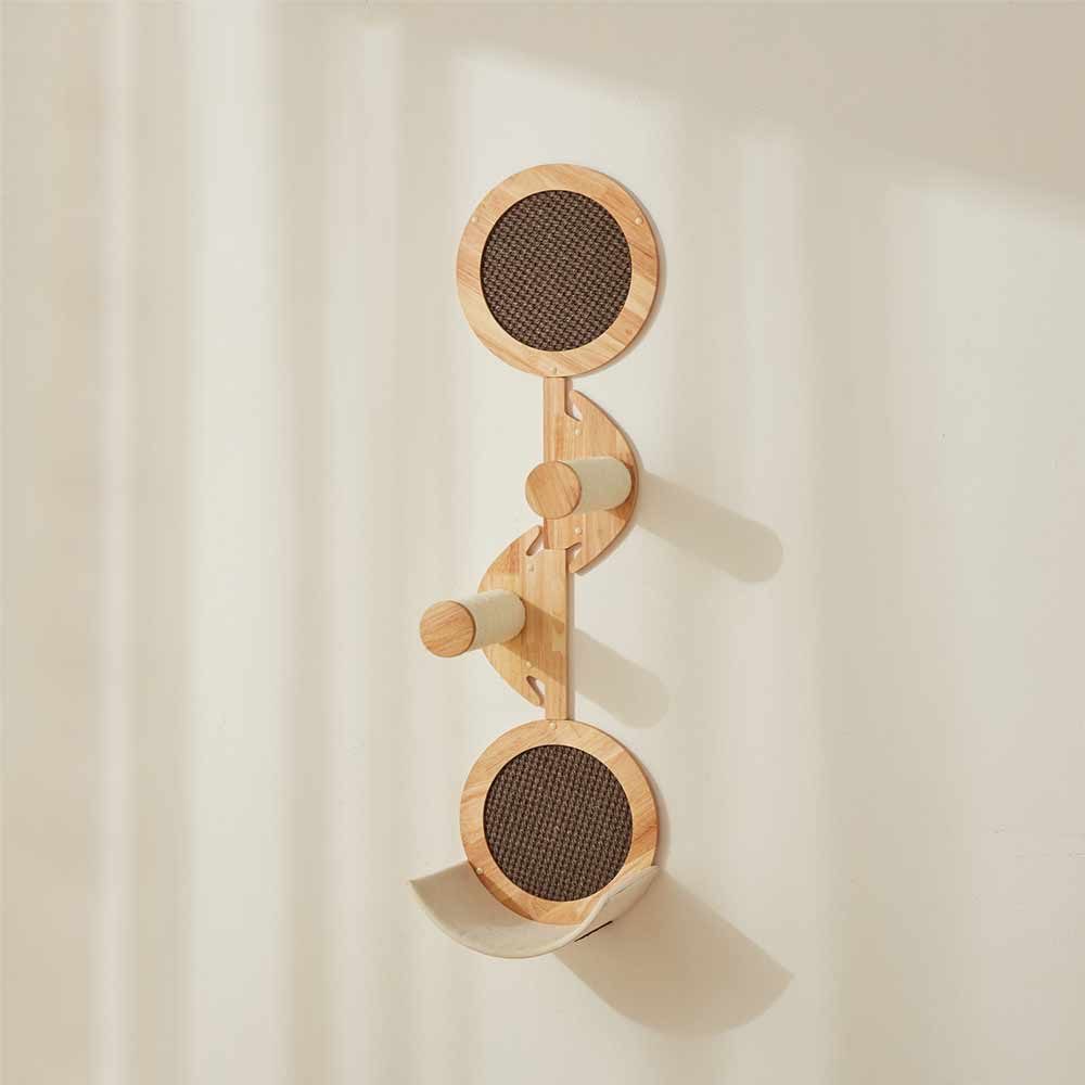 Katzen-Wandregal Stufen "Hig"