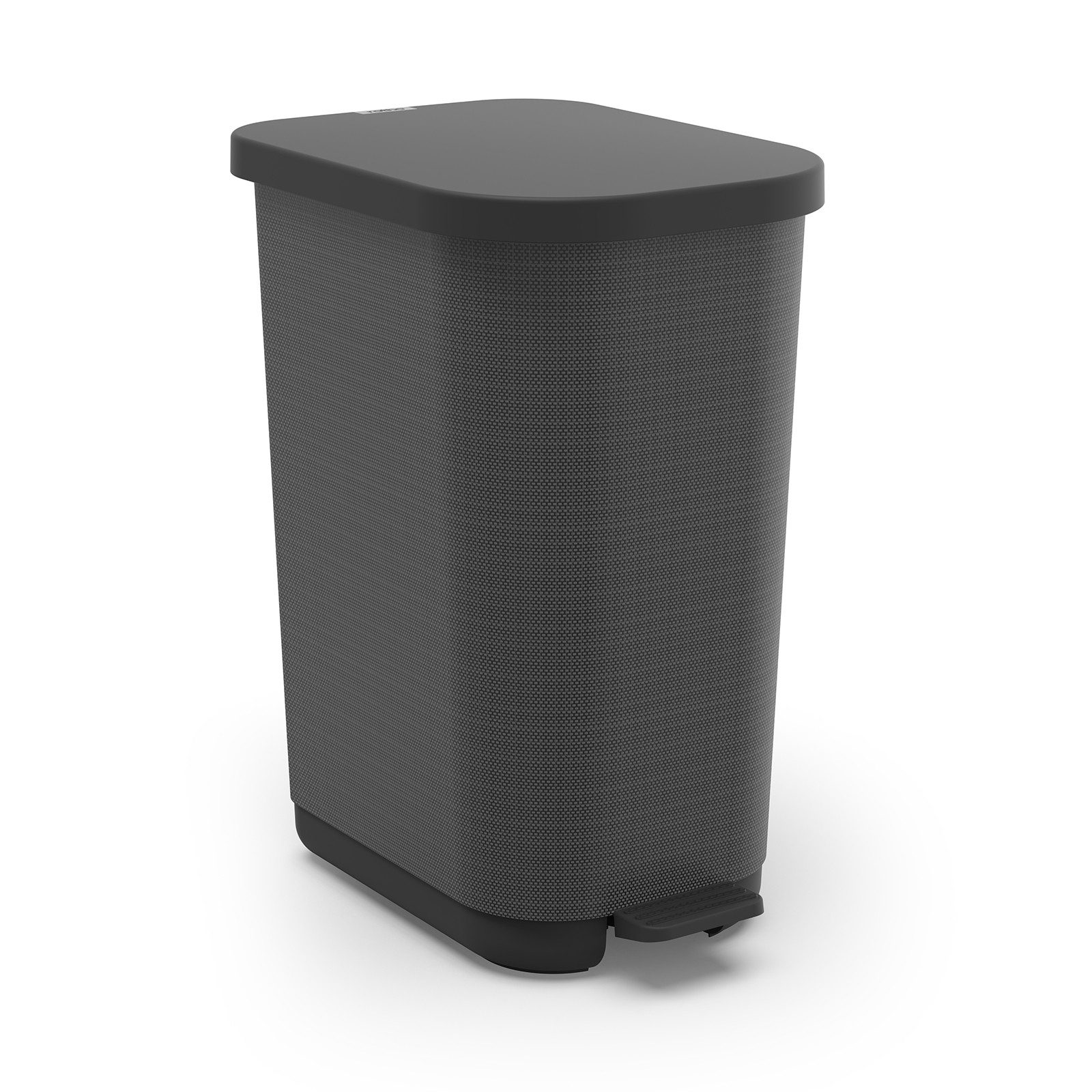 ROTHO Мусорные урны Abfalleimer 40 L ORBE - Мусорные ведра с педалью - Abfallbehälter Bin mit Softclose, verstellbare Müllbeutelhalter