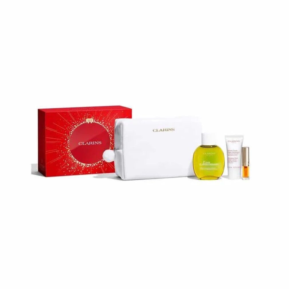 Clarins Körperpflegemittel Eau Extraordinaire Spray 100ml Set 4 Artikel