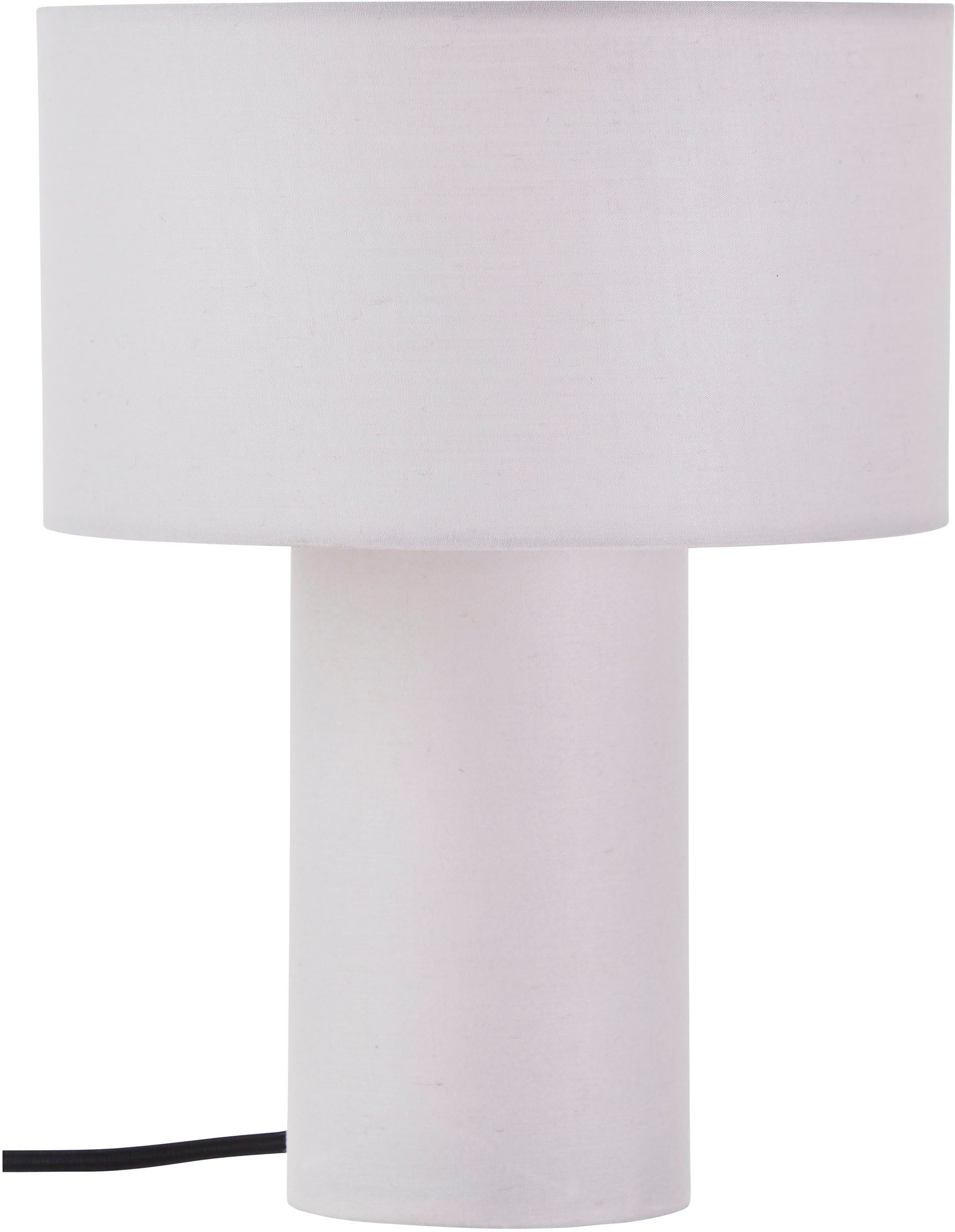 my home Tischleuchte Alrik - Lampe mit Stoffschirm, Ein-/Ausschalter, ohne günstig online kaufen