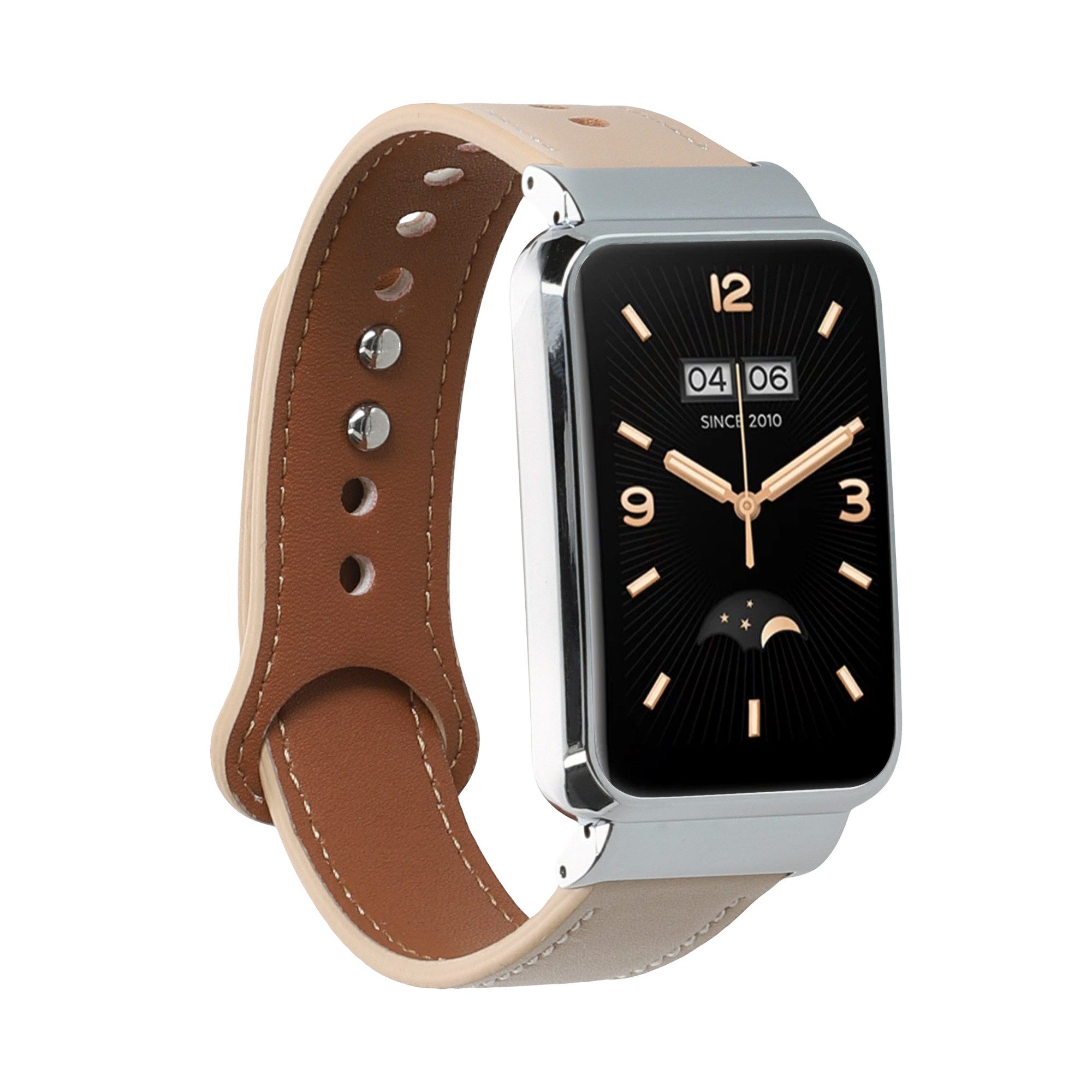 kwmobile kwmobile Echtleder Uhrenarmband für Xiaomi Mi Band 7 Pro Armband - Smartwatch, 1-tlg., Leder Armband für Xiaomi Mi Band 7 Pro