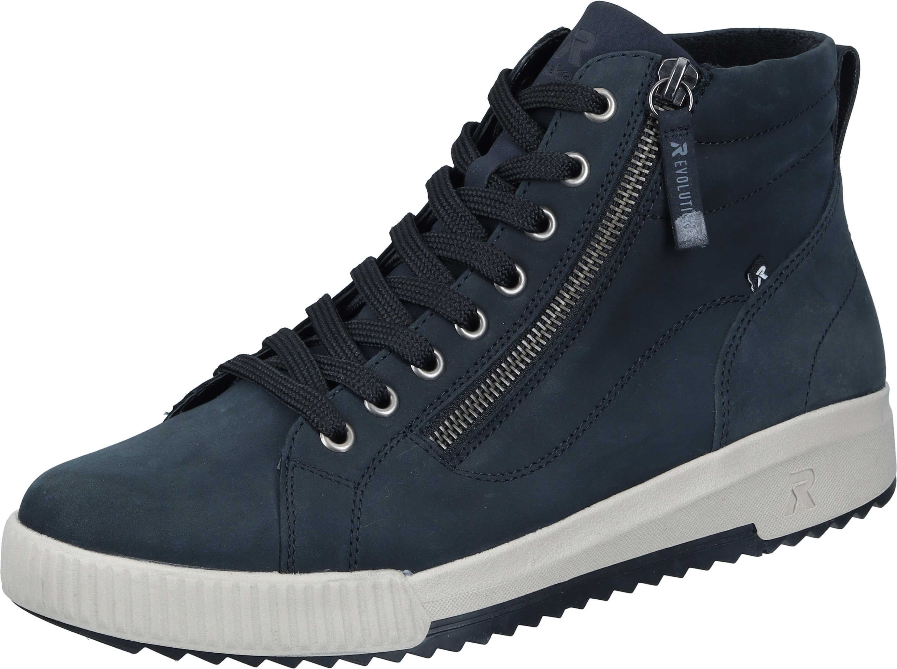 Rieker Stiefeletten Schnürstiefelette aus Textil günstig online kaufen