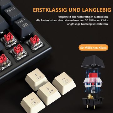 Redragon K633CGO RGB 68 Tasten Gaming-Tastatur (RGB-Hintergrundbeleuchtung)