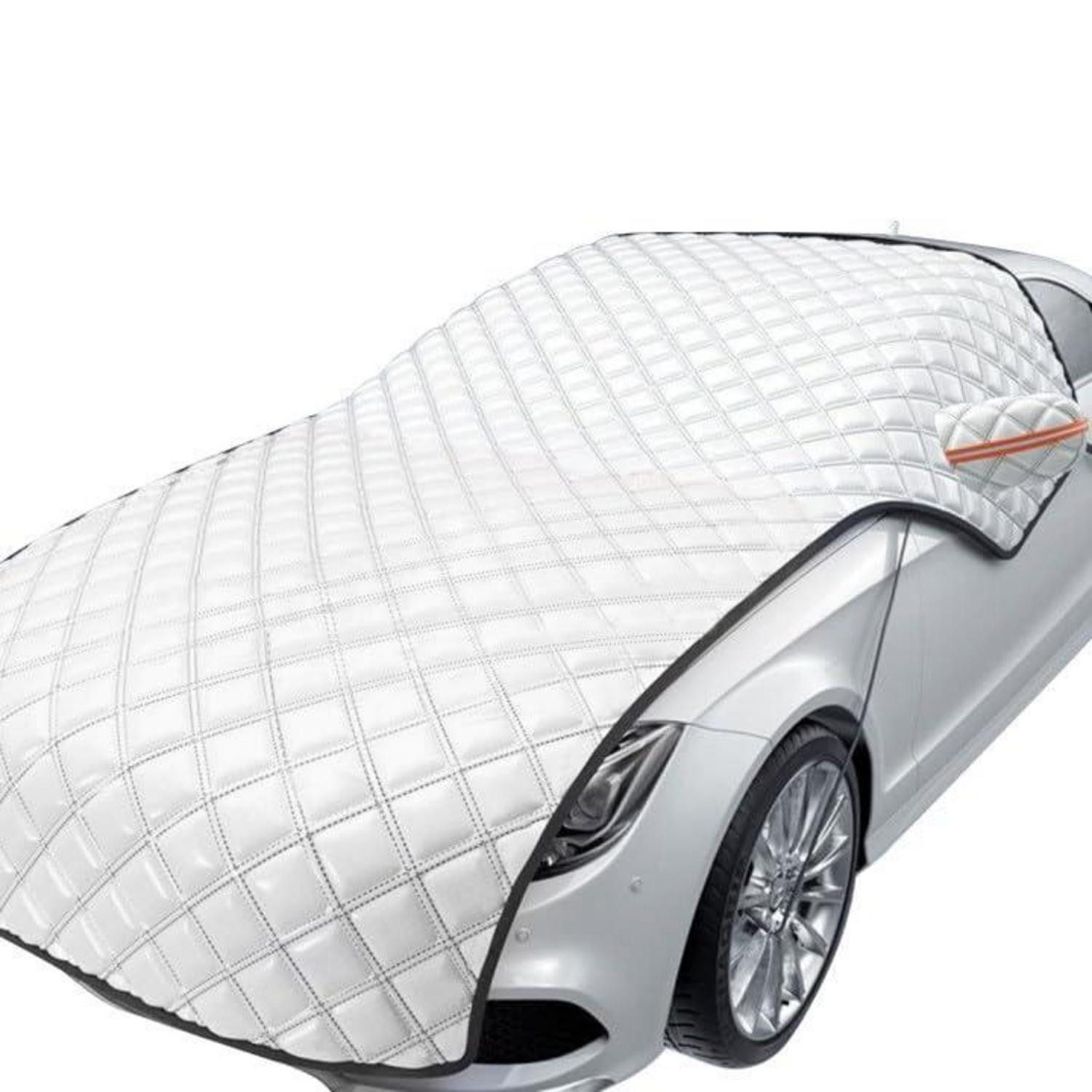 LuxusKollektion Frontscheibenabdeckung Frontscheibenabdeckung 145x223cm Frost Schnee Schutz Auto SUV LKW
