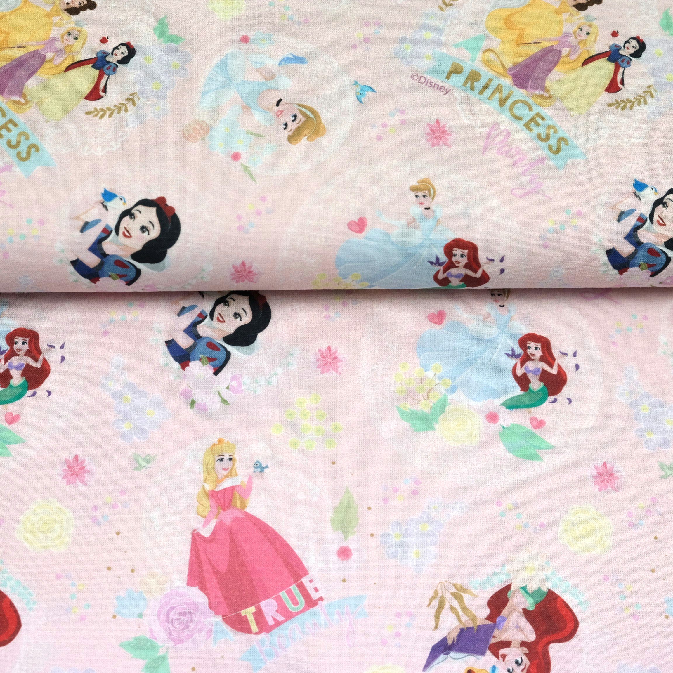 larissastoffe Stoff »Lizenstoff Disney Princess Bio Baumwollstoff Webwa«,  Meterware, 50 cm x 150 cm online kaufen | OTTO