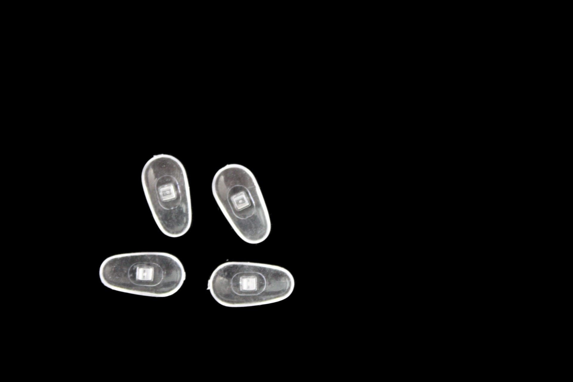 optiker-dietrich.de Brillenetui Silikonbrillenpads Schraubsystem (Tropfen 11mm)