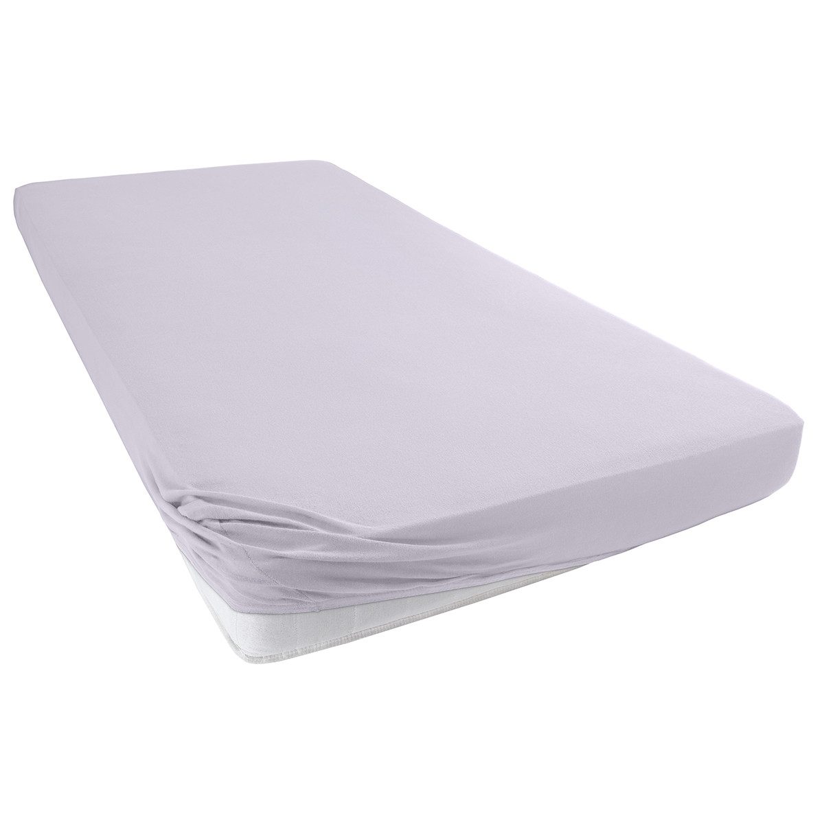 Visaggio Spannbettlaken Jersey aus 100% Baumwolle Spannbetttuch Bettlaken, Jersey, Gummizug: rundum, Spannbettlaken, für Matratzenhöhen bis 22 cm, Steghöhe 30 c – Bild 3 von 3