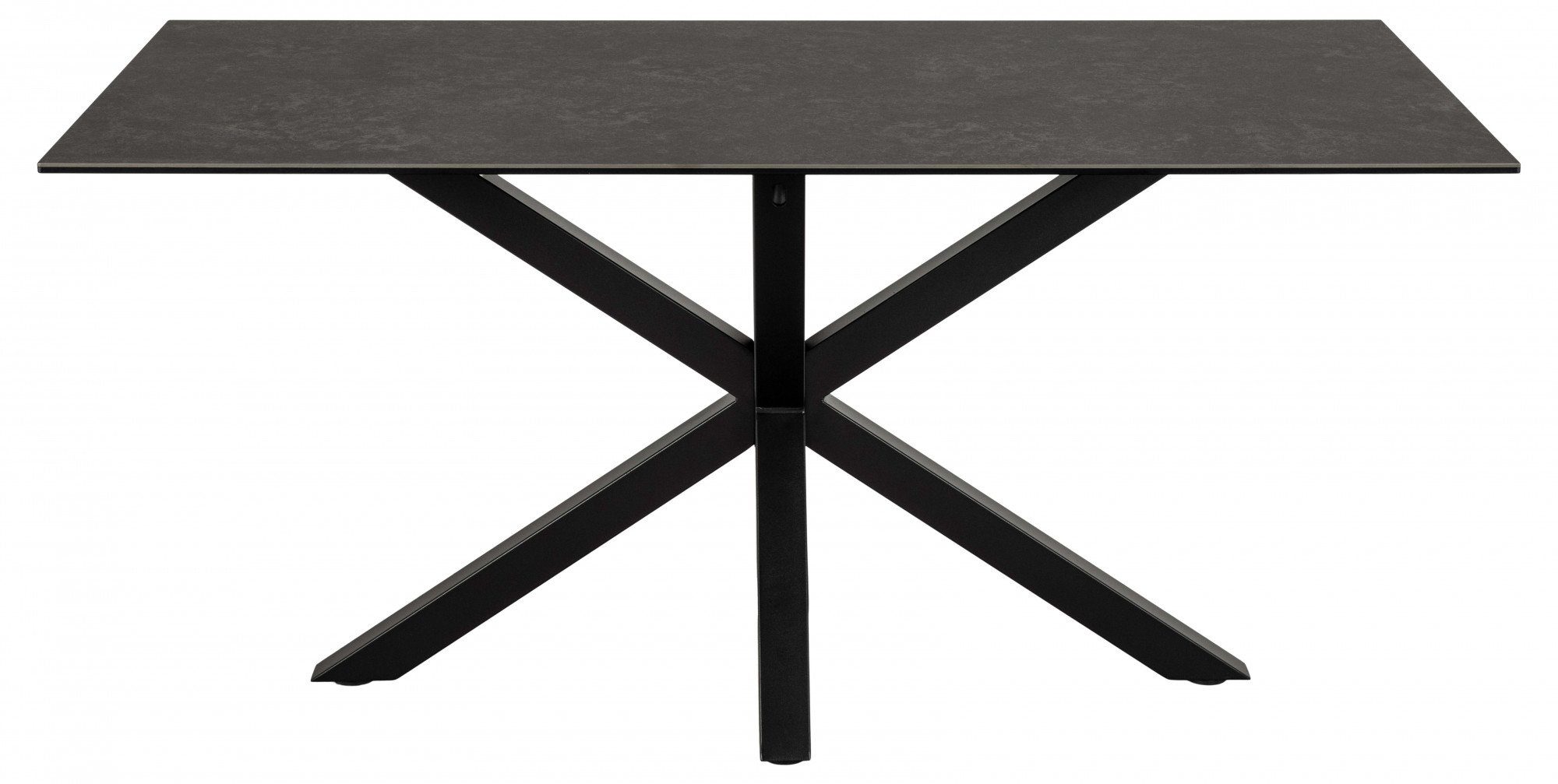 ACTONA GROUP Esstisch Heaven, mit schwarzer Keramik und schwarzem Stahlkreu günstig online kaufen