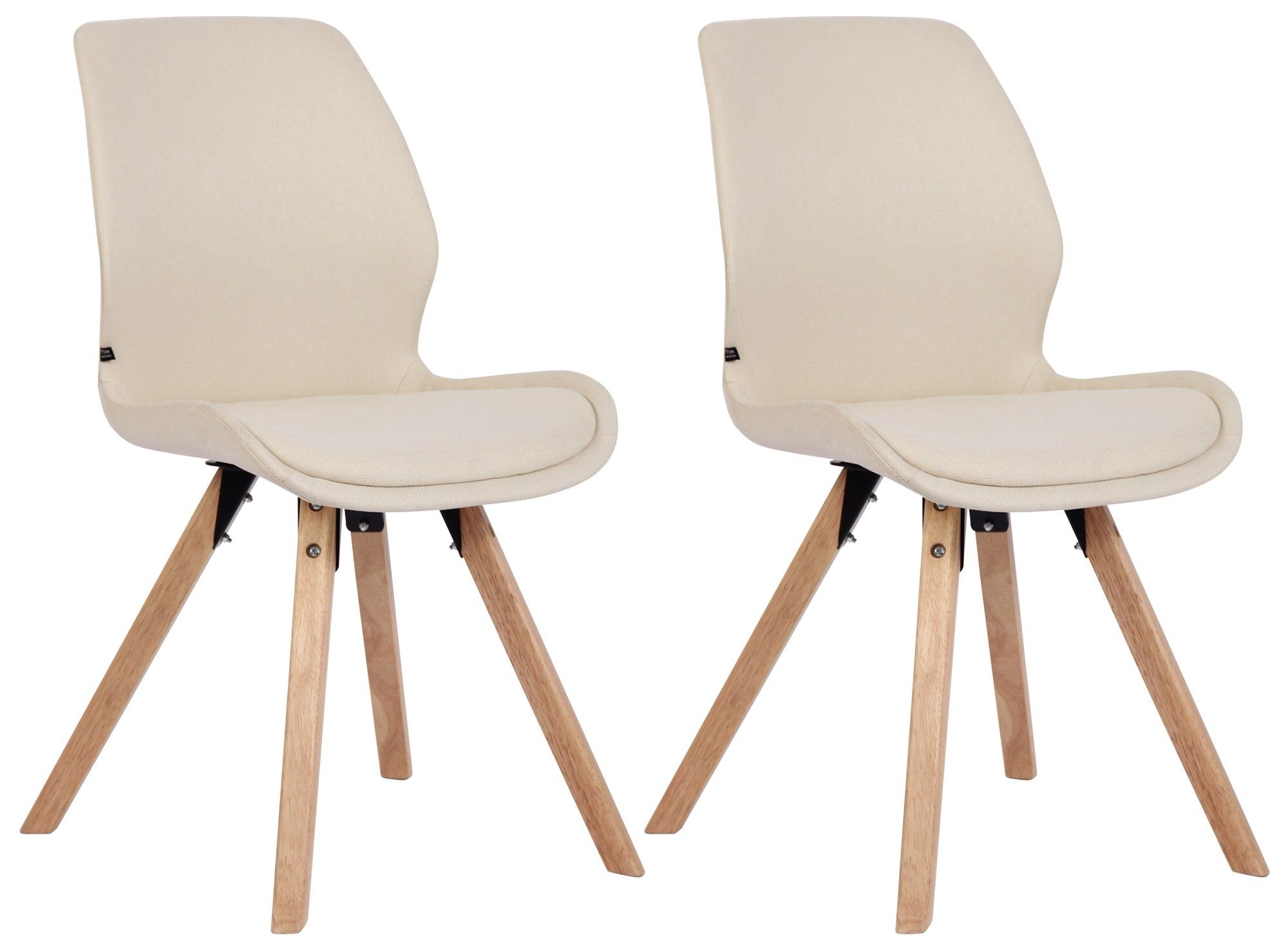 CLP Esszimmerstuhl Luna (2er Set), Kunststoff/ günstig online kaufen