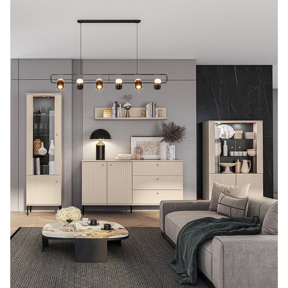 Lomadox Wohnzimmer-Set SALOU-131, (Mega-Spar-Set, 4-St., 4-tlg), günstig online kaufen
