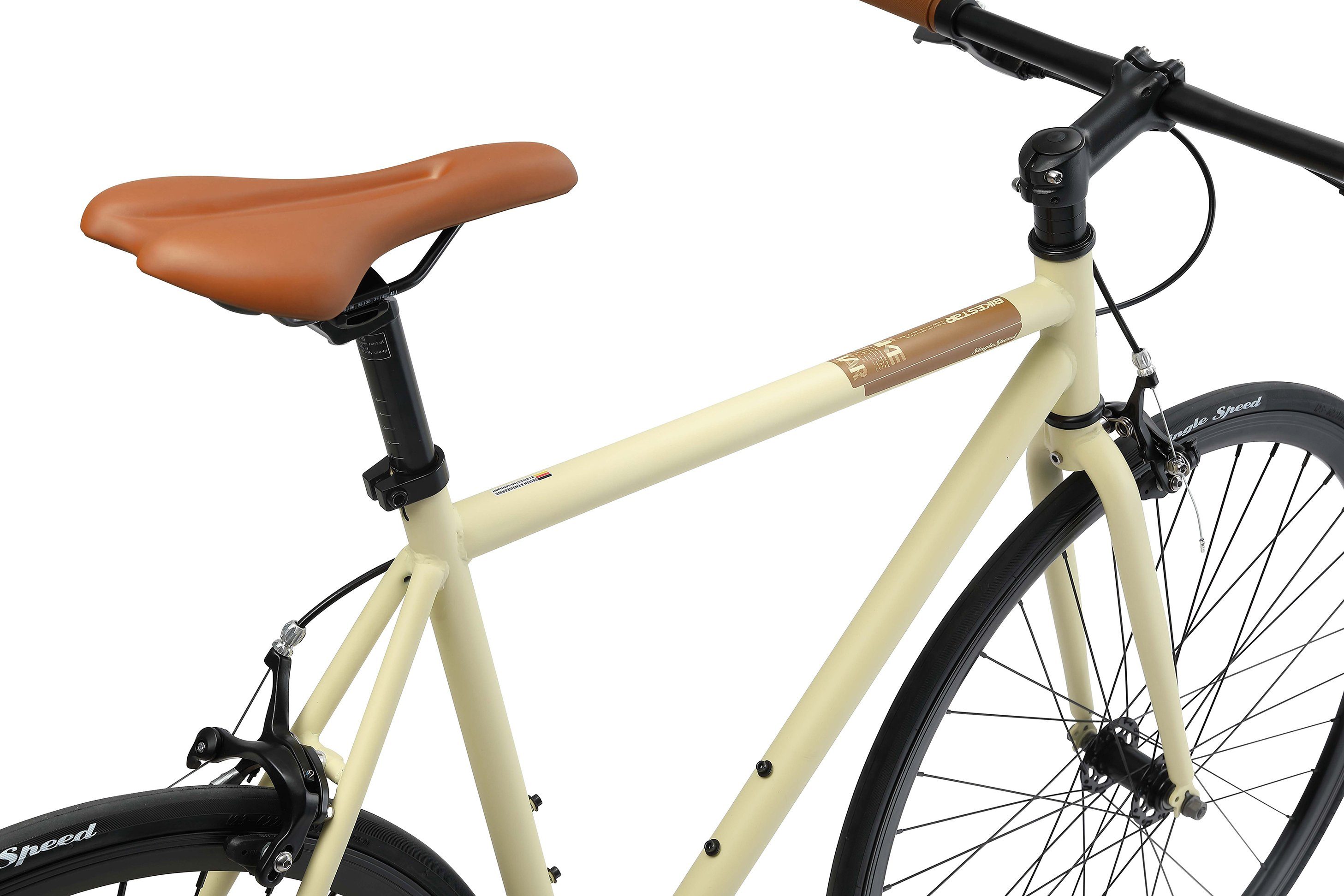 Bikestar Singlespeed, 1-speed Shimano, for women and men