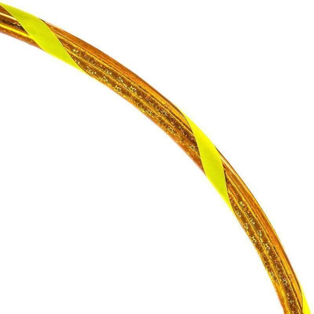 Hoopomania Hula-Hoop-Reifen Star Hula Kinder Gelb-Gelb Ø60cm, Hoop, Super