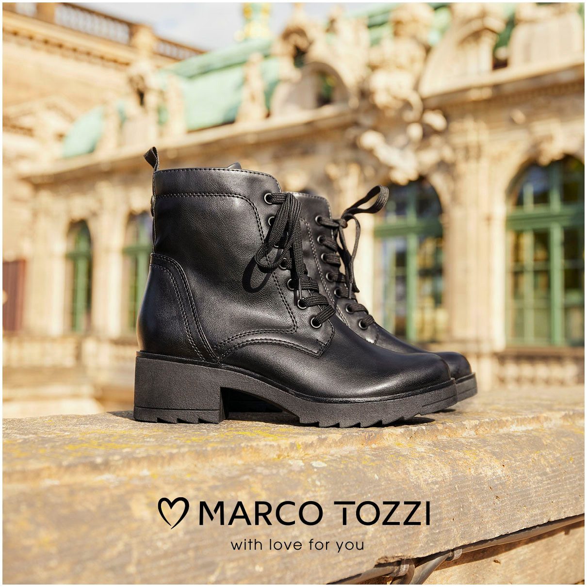 MARCO TOZZI Schnürstiefelette mit FEEL-ME Ausstattung günstig online kaufen
