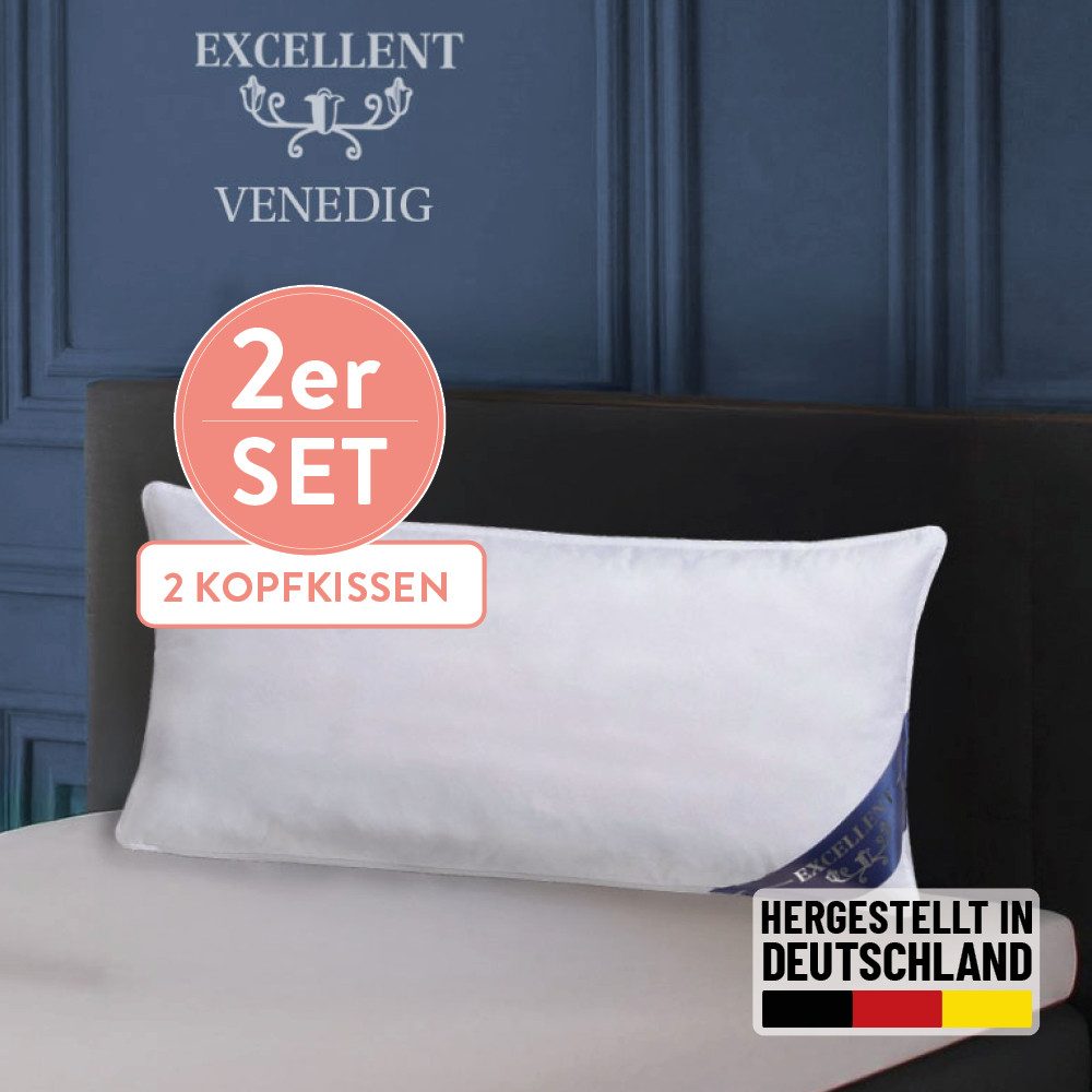 Excellent Kopfkissen Venedig, Füllung: weiße neue günstig online kaufen