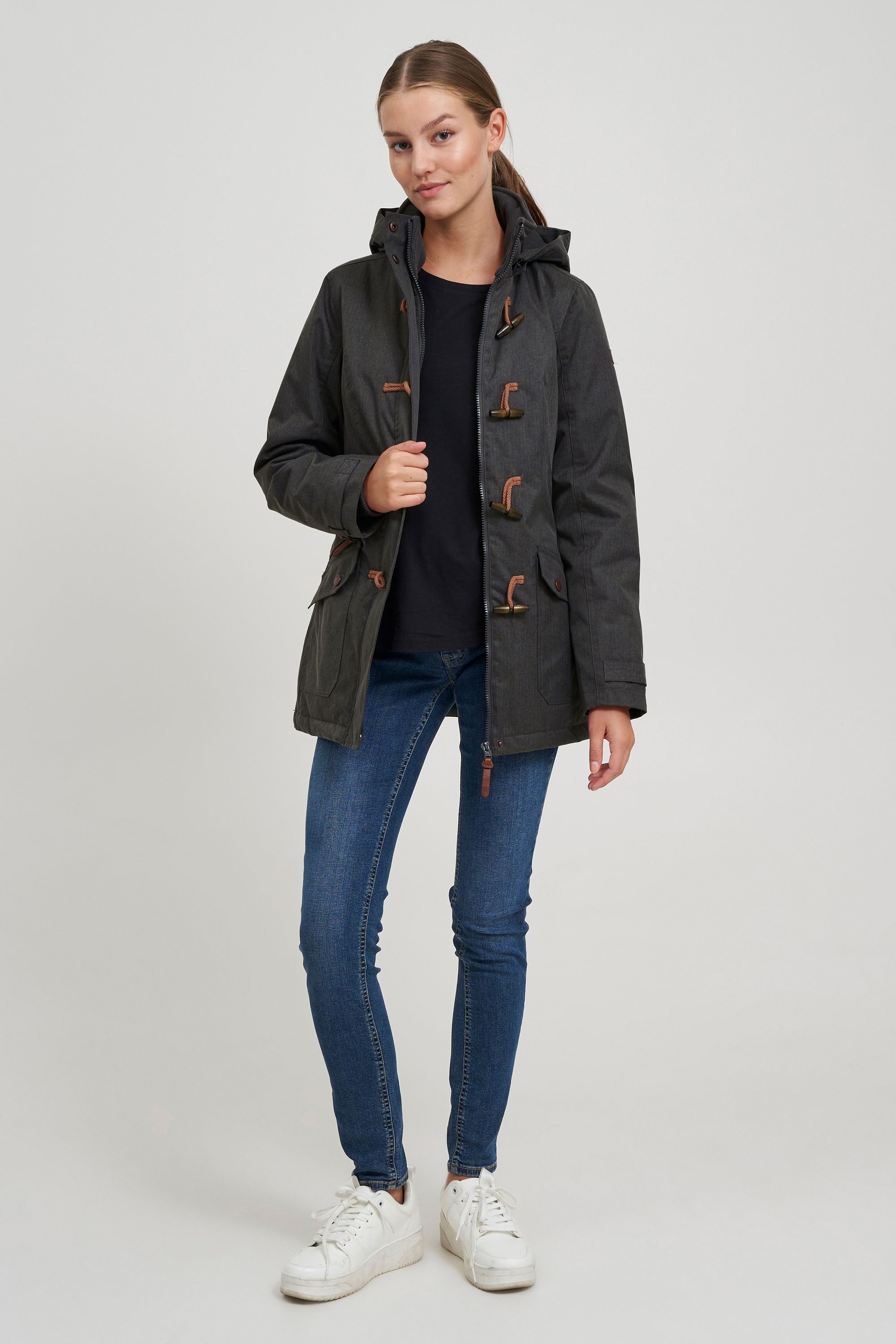 OXMO Parka OXBrooke Warme Jacke mit abnehmbarer Kapuze günstig online kaufen