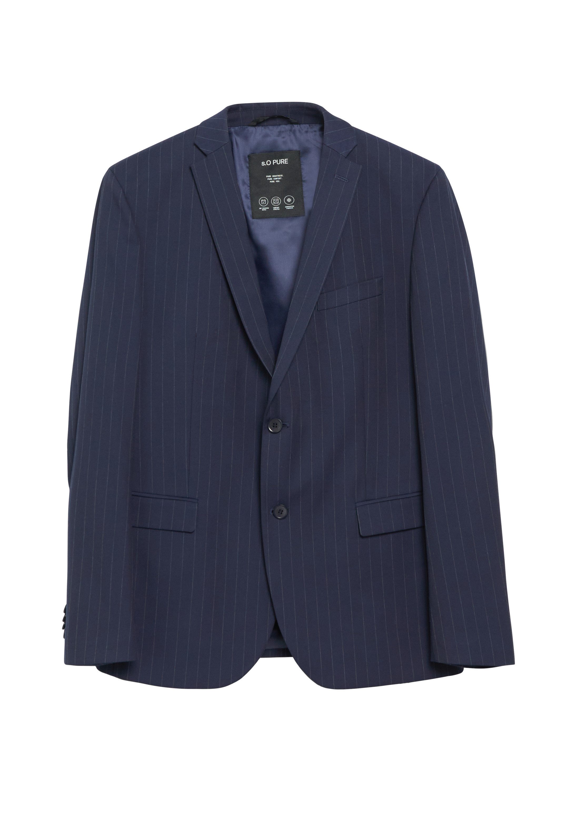 s.Oliver Sakko Indoor-Sakko S.OPURE s.O PURE: Sakko im Slim Fit