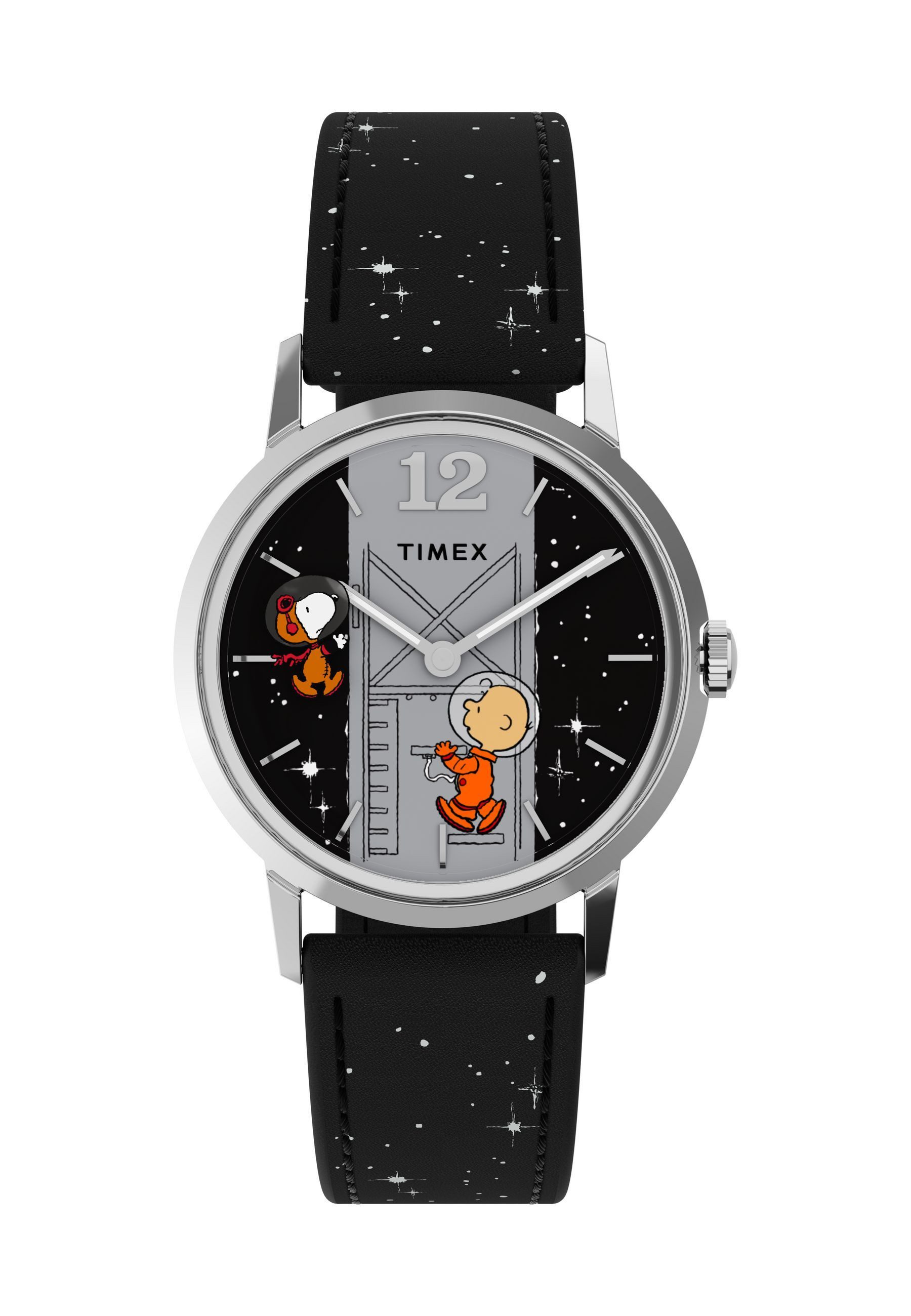 Timex Quarzuhr Peanuts Marlin Hand Wind - Space, (1-tlg., Not a set – not applicable to this product), Mechanical Handwind