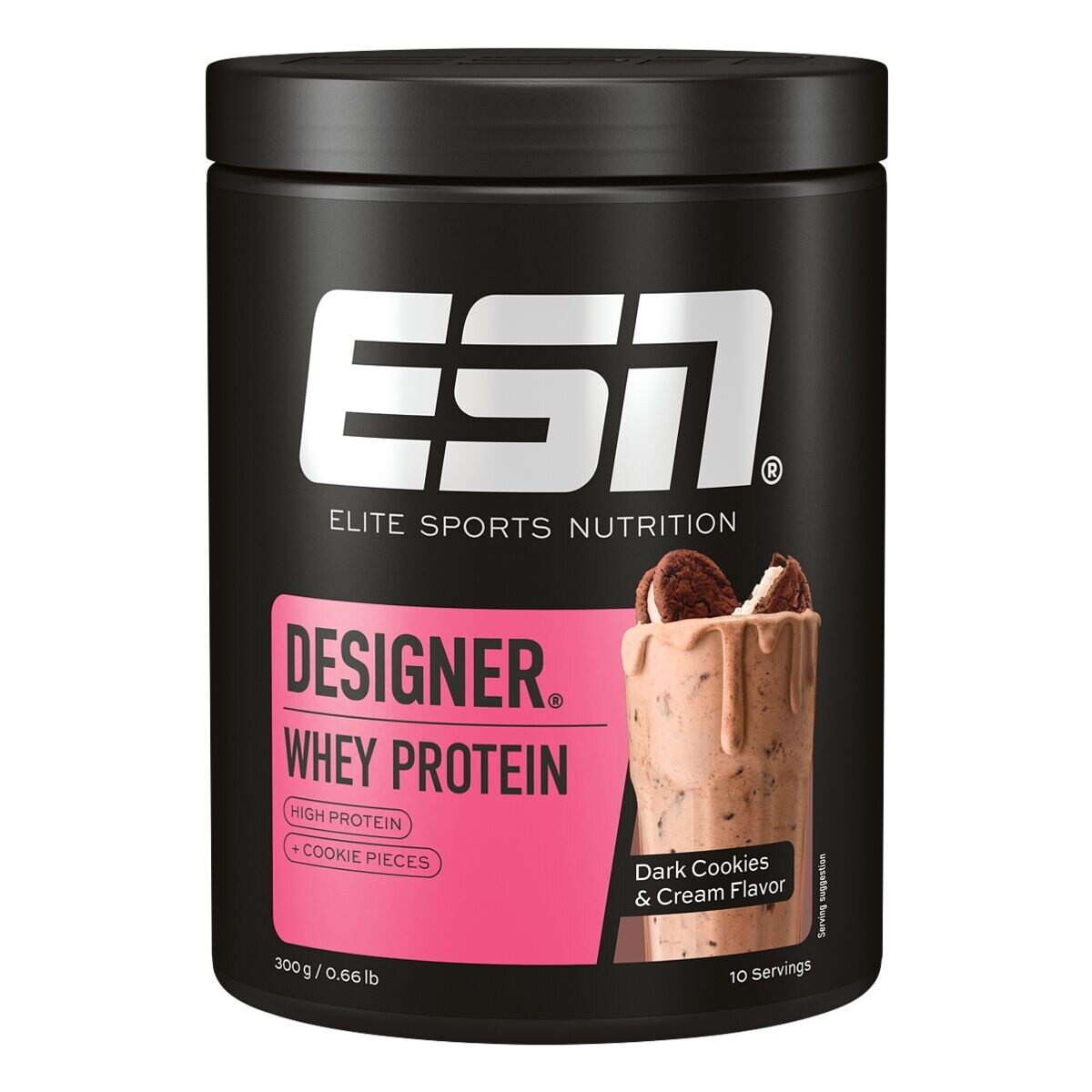 ESN Dark Cookies & Cream Pulver, 300 g