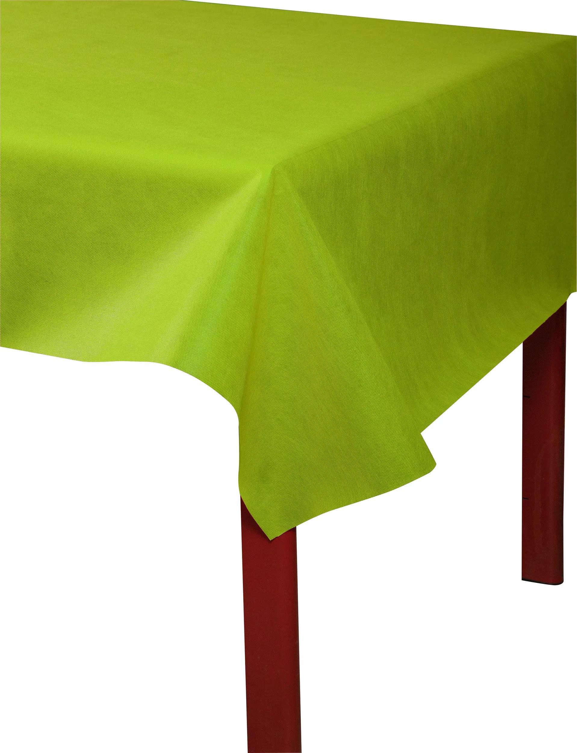 PROnappe Tischband Tischdecke auf Rolle, Spunbond, 1,20x50m Kiwigrün R785031I, Nappes rouleaux spunbond 1,20m