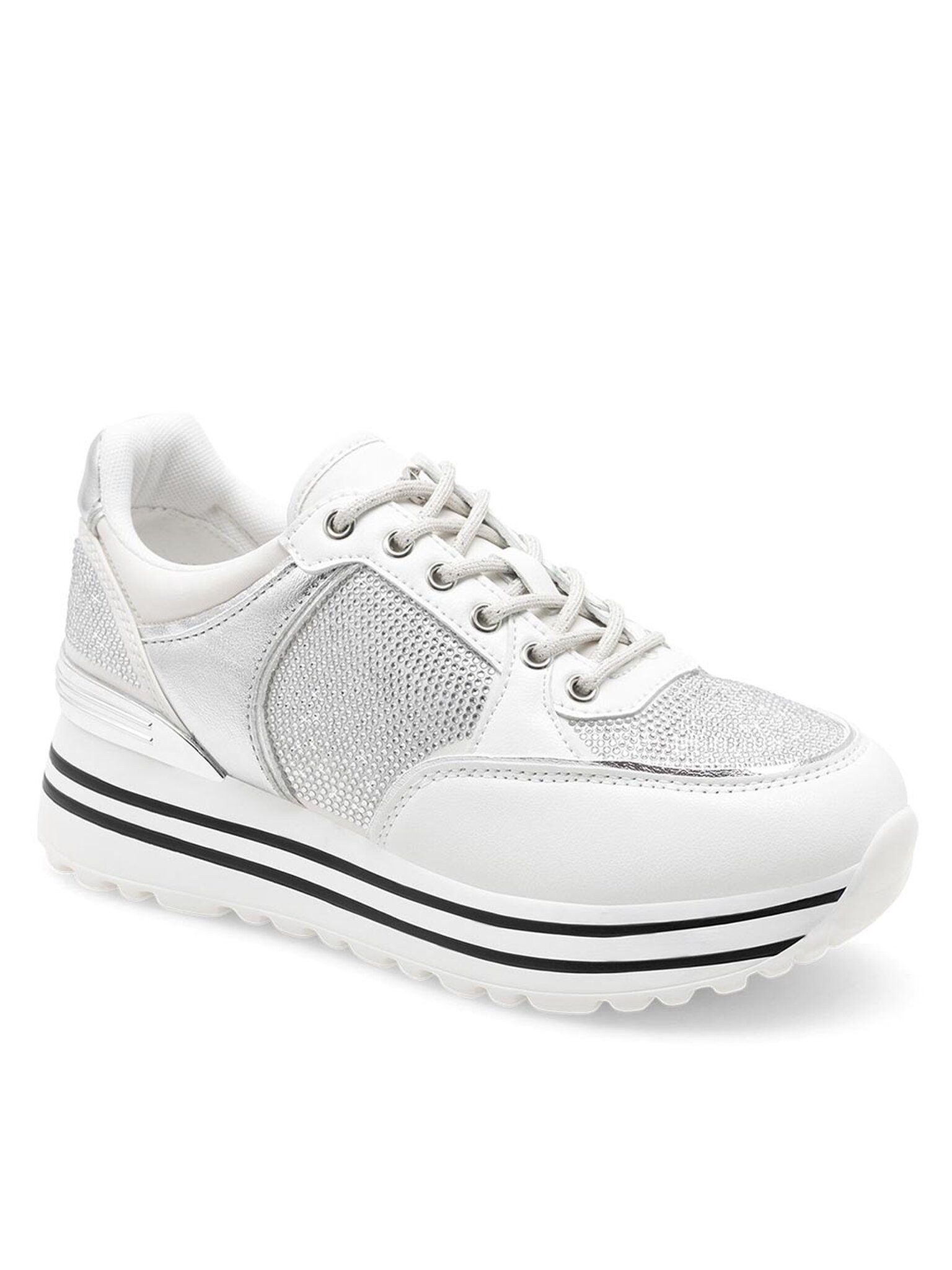 Eva Minge Sneakers WYL3795-1 Silberfarben Sneaker günstig online kaufen