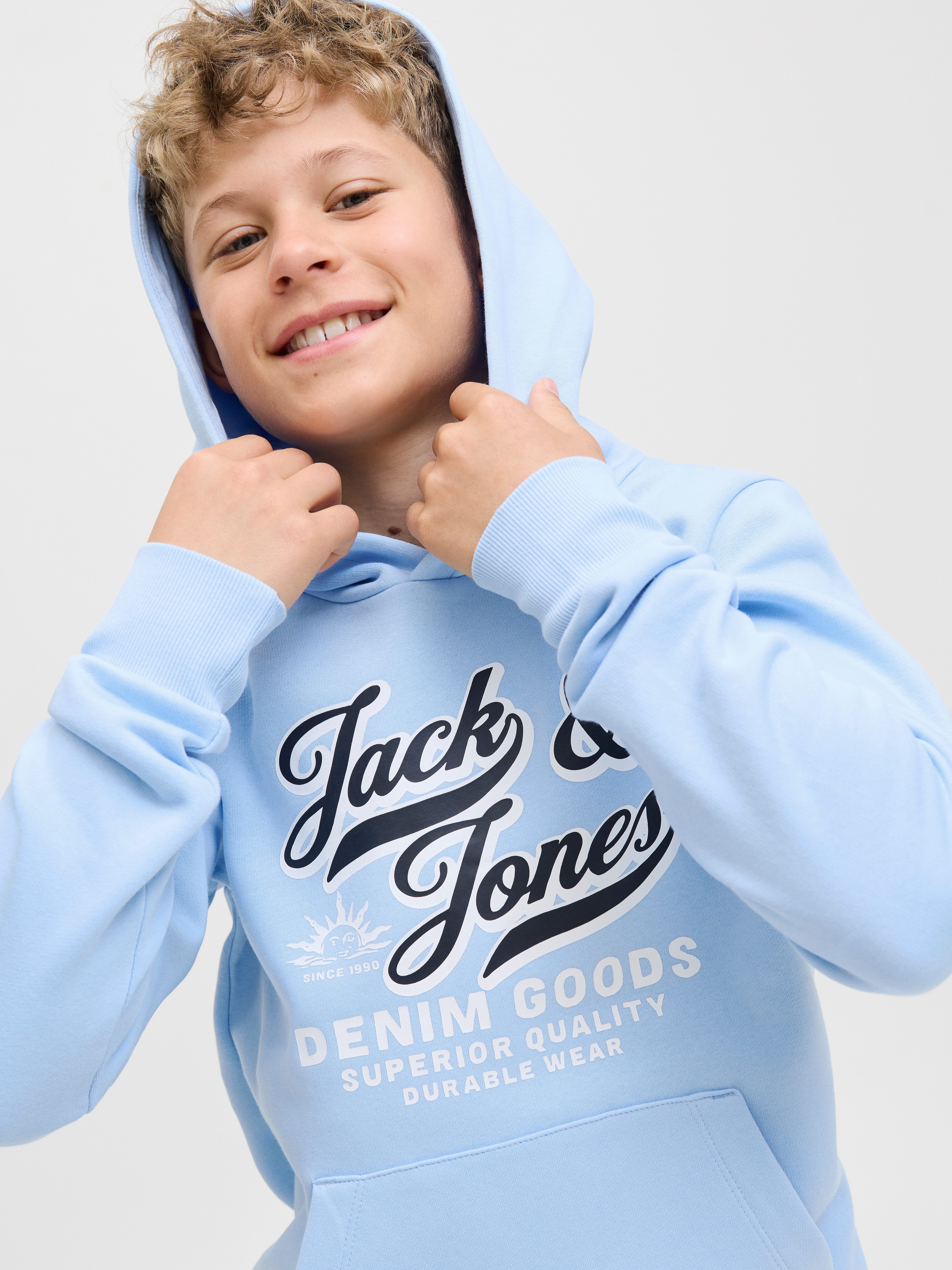 Jack & Jones Junior Kapuzensweatshirt JJELOGO günstig online kaufen