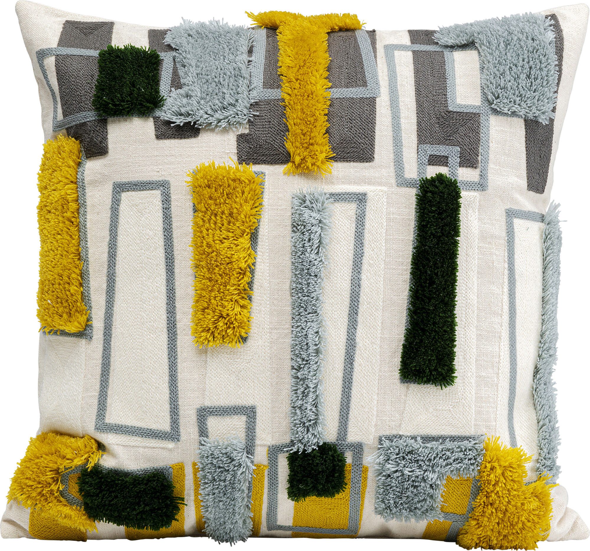 Kare Design Dekokissen Geometric, Kissen mit Füllung, 45x45 cm