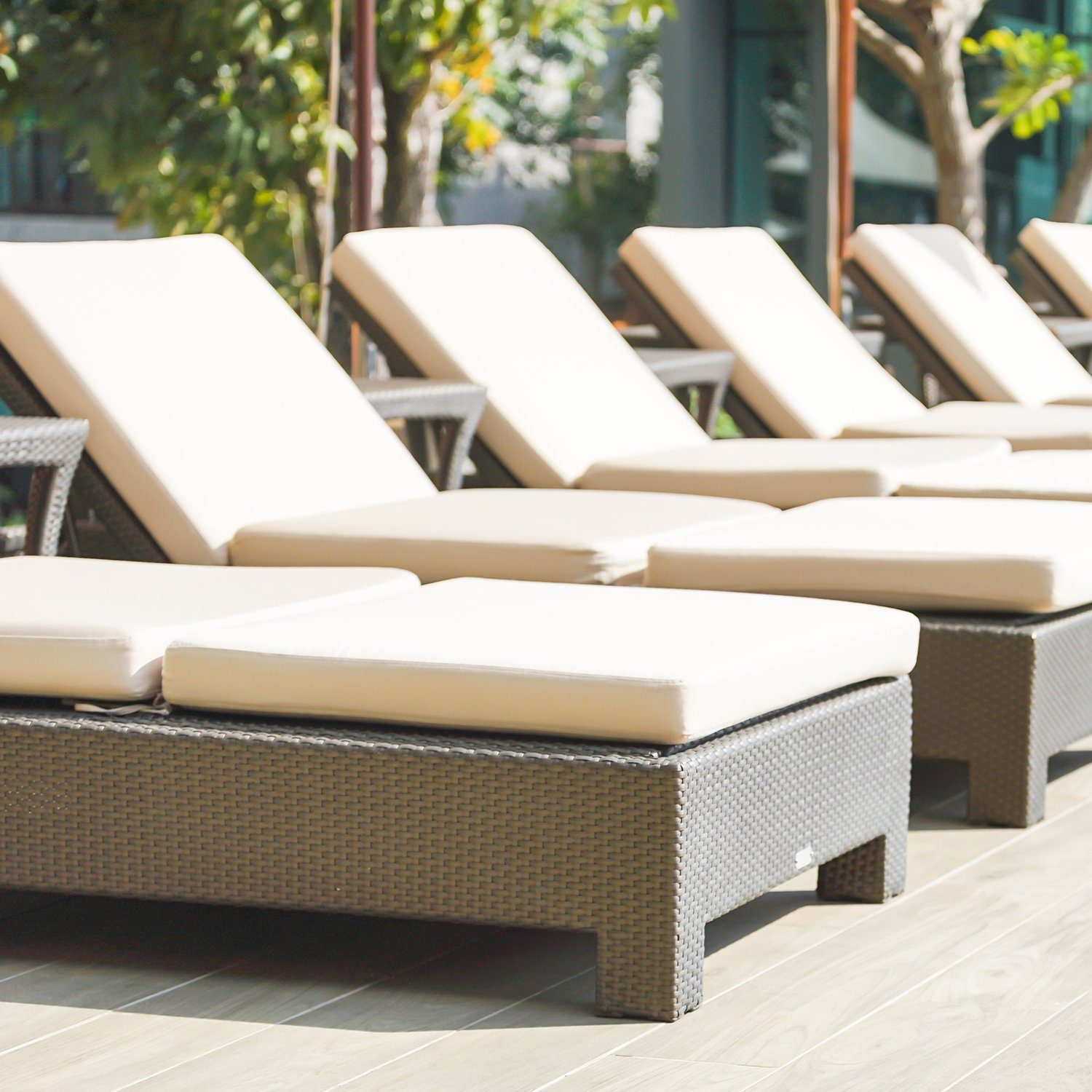 novely® Stoff CARACAS SUN CONTROL Outdoorstoff OLEFIN UV++, Schimmel-, salzwasser-, UV- & schmutzresistent, Meterware, 1lfm