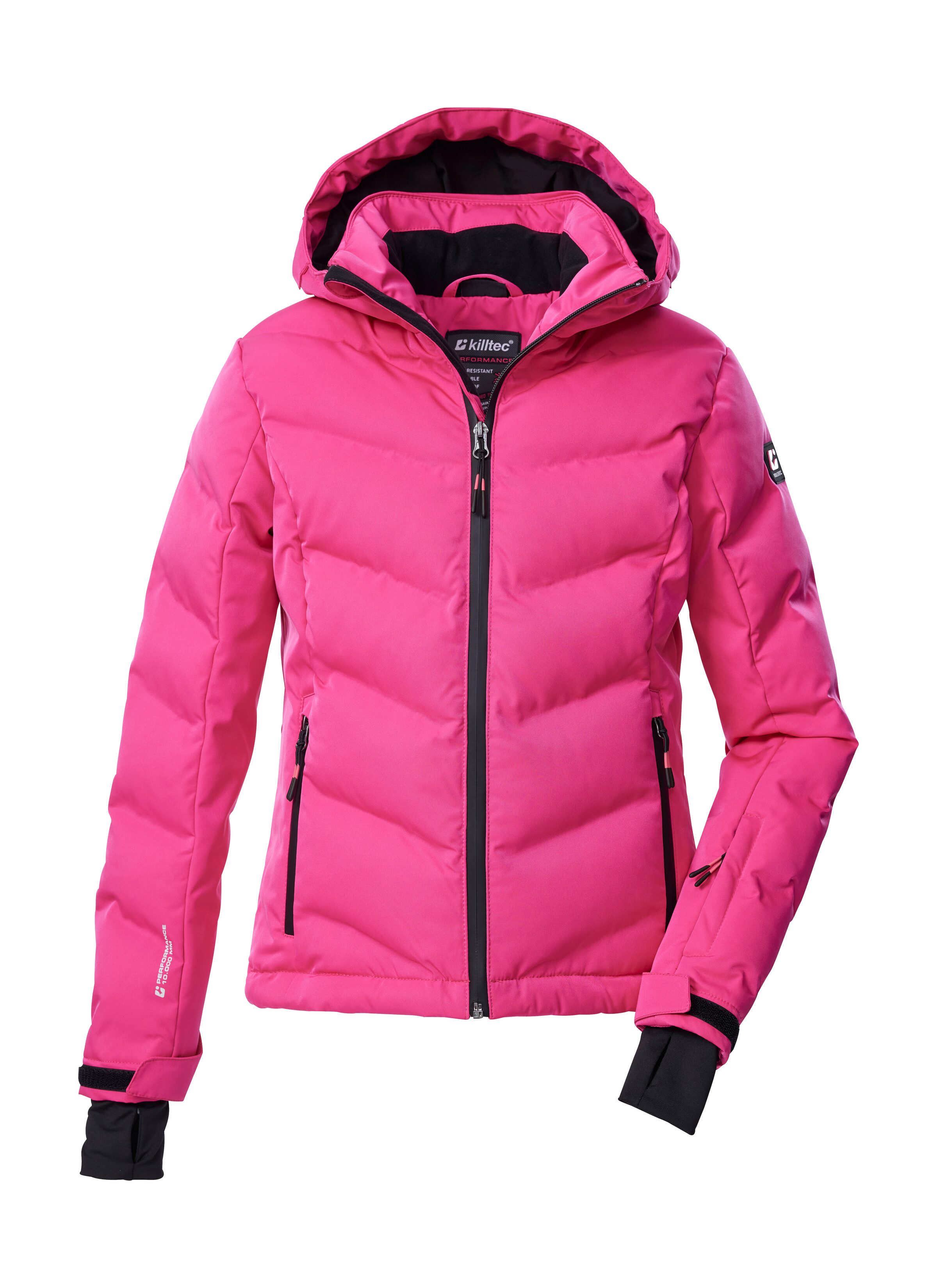 Killtec Skijacke KSW 199 GRLS SKI QLTD JCKT Mädchen Skijacke: wasserdicht, atmungsaktiv, verstellbare Kapuze