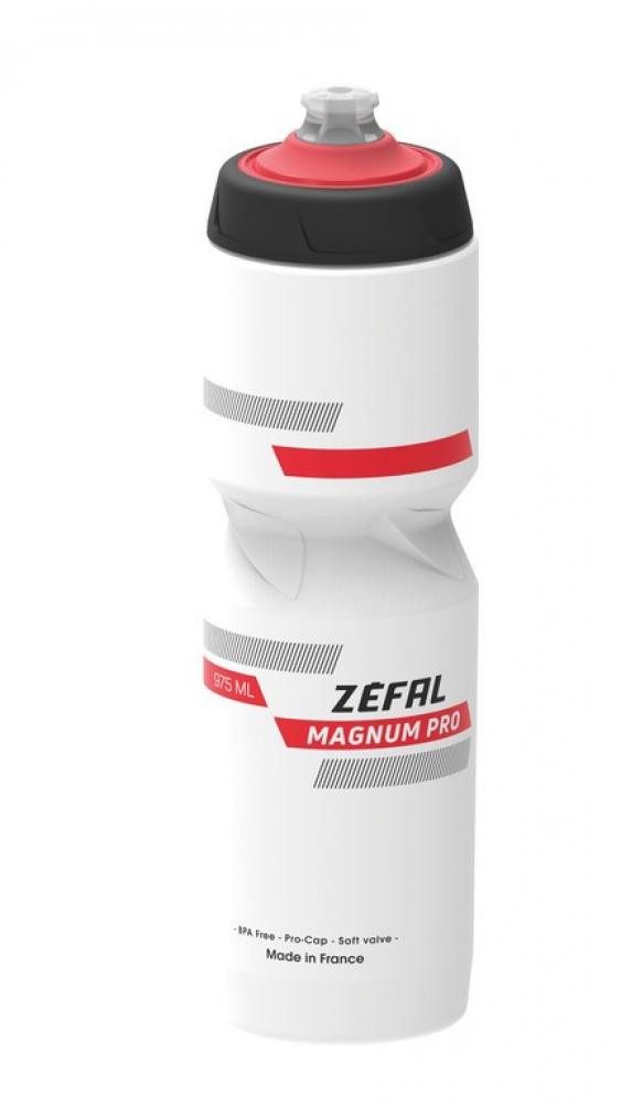 Zefal Trinkflasche Zefal 10x Trinkflasche Magnum Pro 975ml white/red/black Flasche
