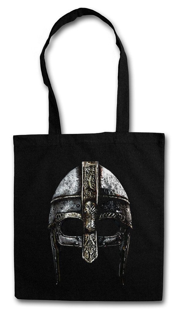 Beuteltasche Viking Helmet Stofftasche Runen Walhalla Loki Thor Vikings Wikinger