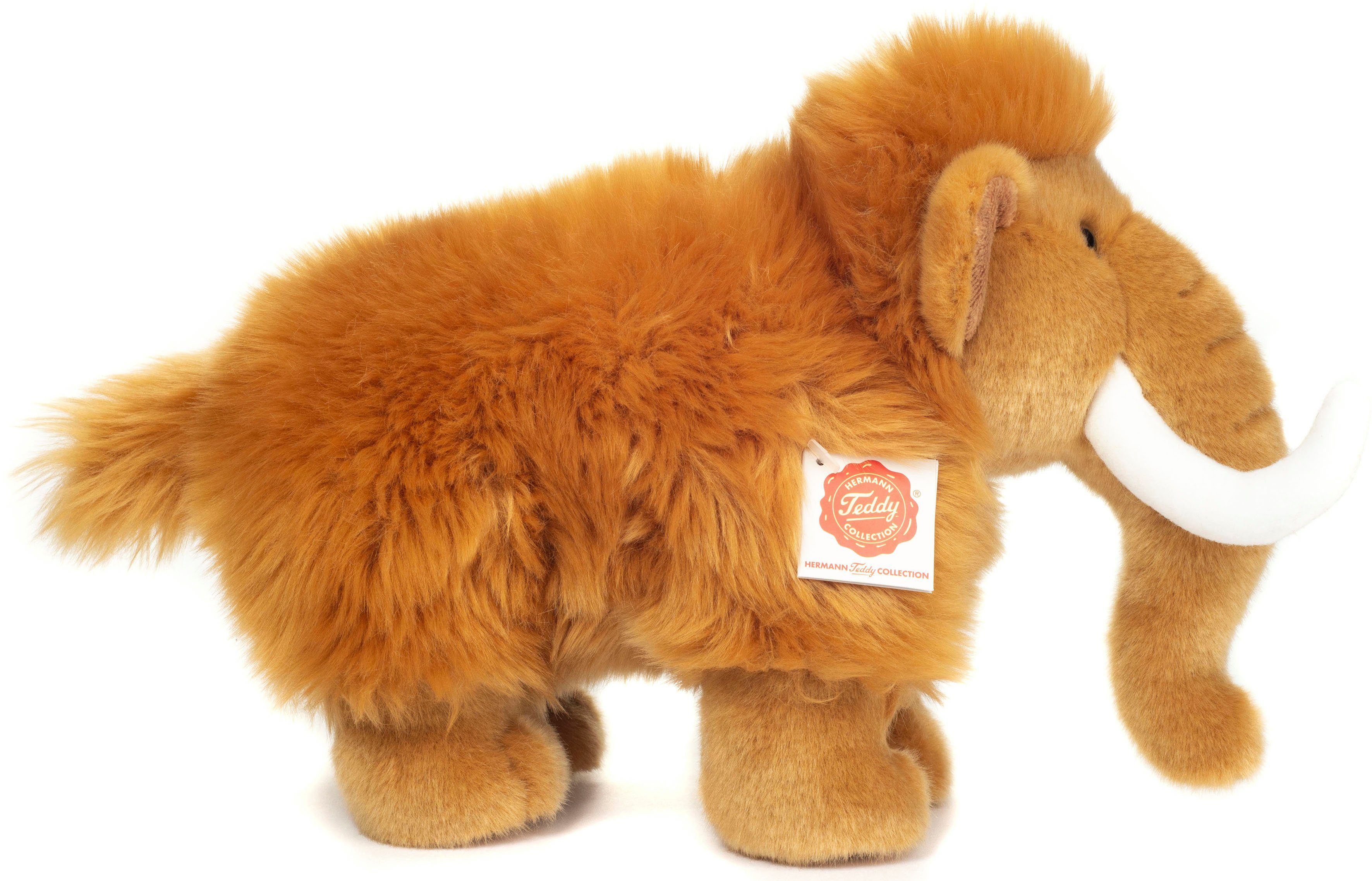 Teddy Hermann® Kuscheltier Mammut 30 cm, hellbraun, zum Teil aus recyceltem Material