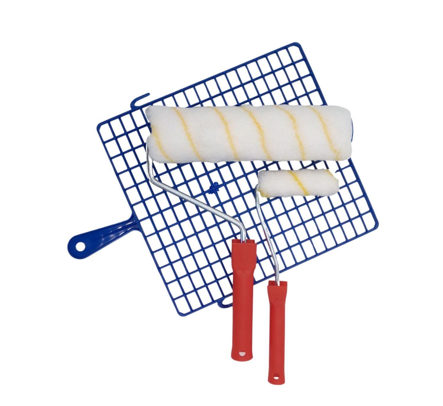 Hansa Малярный валикwerk Малярный валик Profi-Farbroller-Set 5-tlg. Malerwalze Acryl-Farbwalze Farbrolle