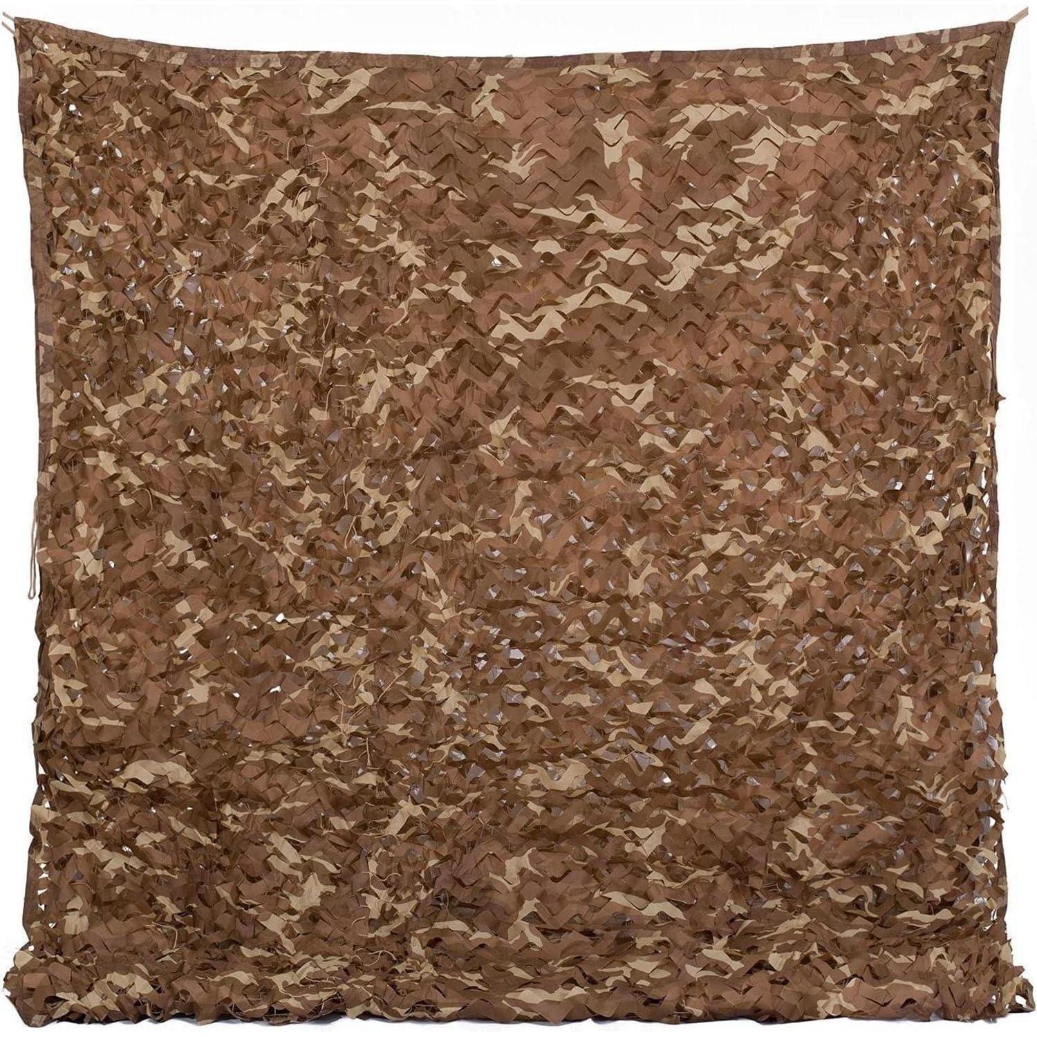 LuxusKollektion Campingstuhl Tarnnetz Camouflage Netz Jagd Outdoor Garten Deko 3 × 6 M Desert