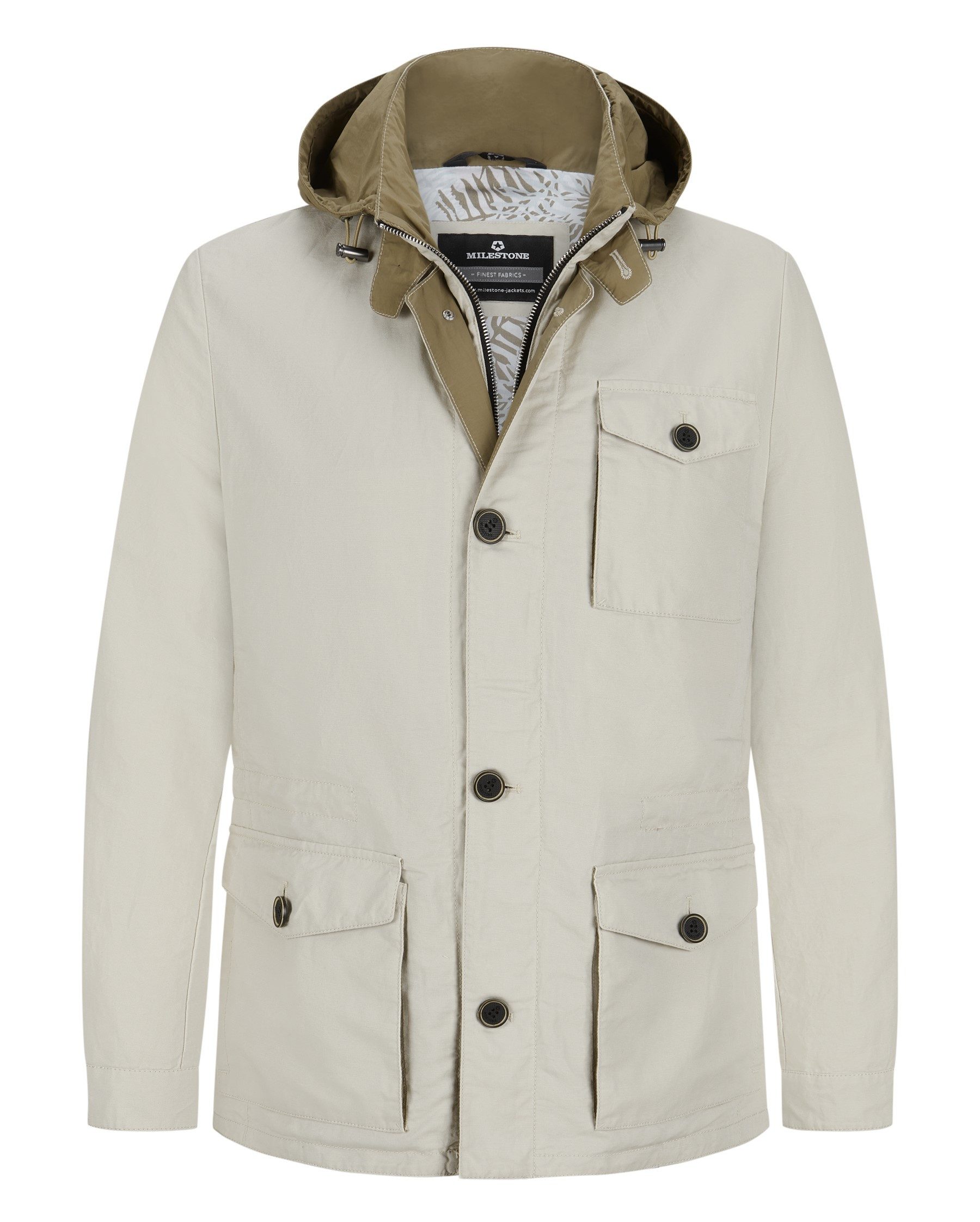Milestone Fieldjacket MSHouston mit abtrennbarer Kapuze