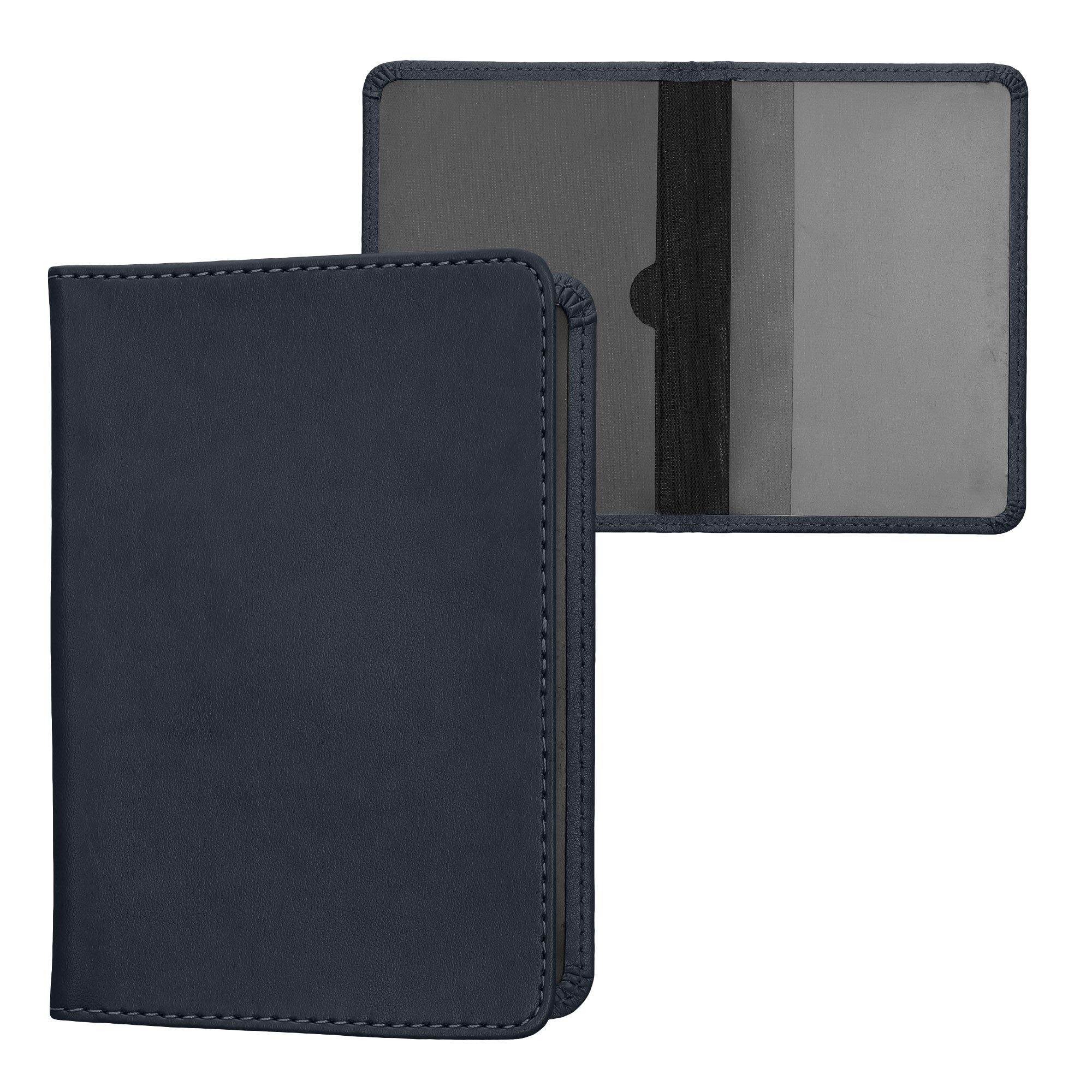 kwmobile Organizer Fahrzeugschein Hülle mit Kartenfächern Kunstleder Hülle Fahrzeug Mappe (1 St), Tasche Etui für Kfz Zulassungsbescheinigung Führerschein Ausweis