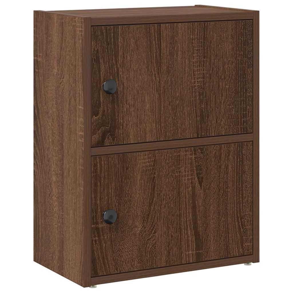 vidaXL Bücherregal Bücherregal Braun Eichen-Optik 40x24x52 günstig online kaufen