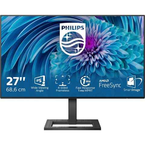 Philips 272E2FA/00 Gaming-Monitor (68,6 cm/27 ", 1920 x 1080 px, Full HD, 1 ms Reaktionszeit, 75 Hz, IPS)